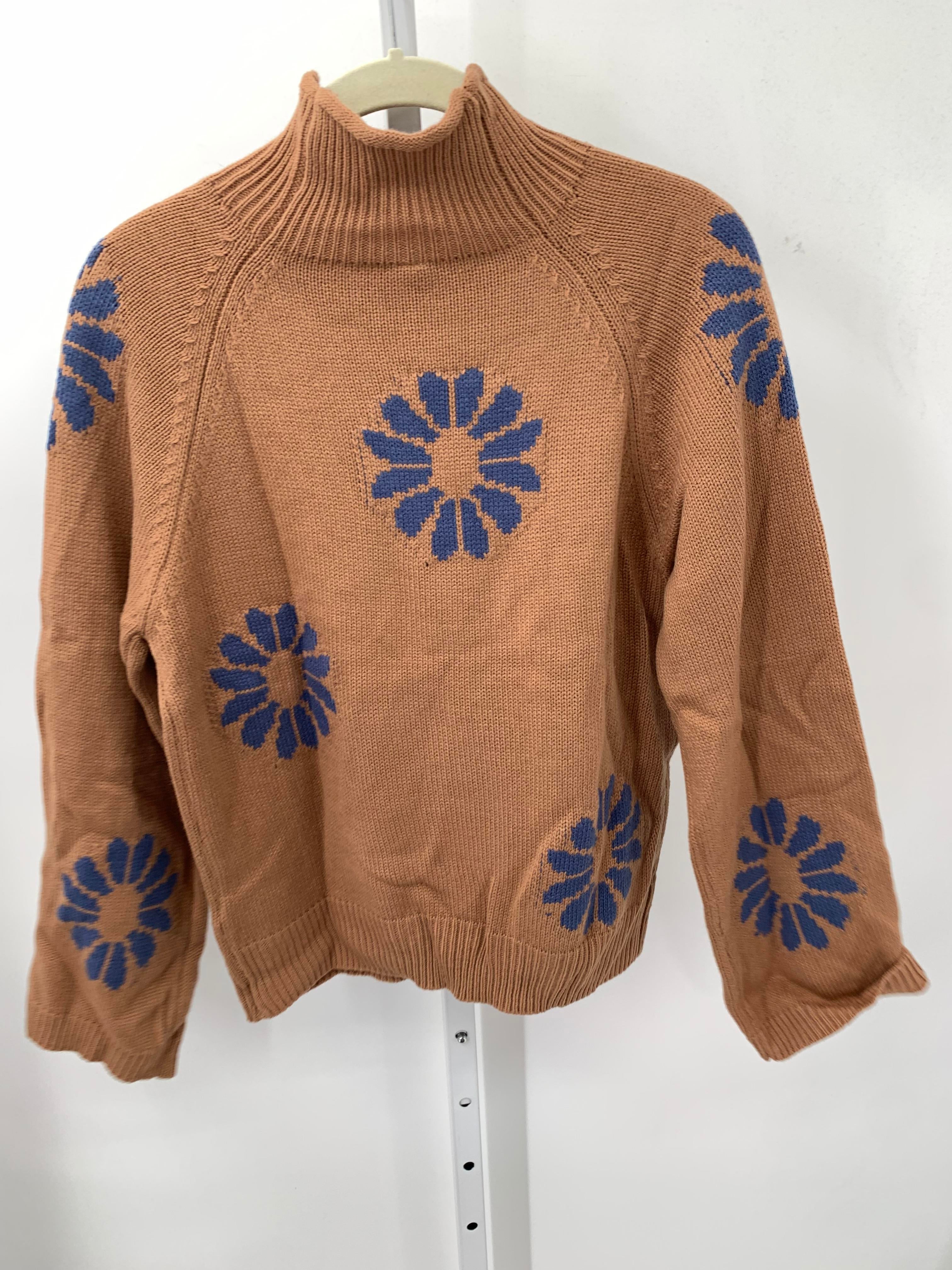 Size X Small Misses Long Slv Sweater