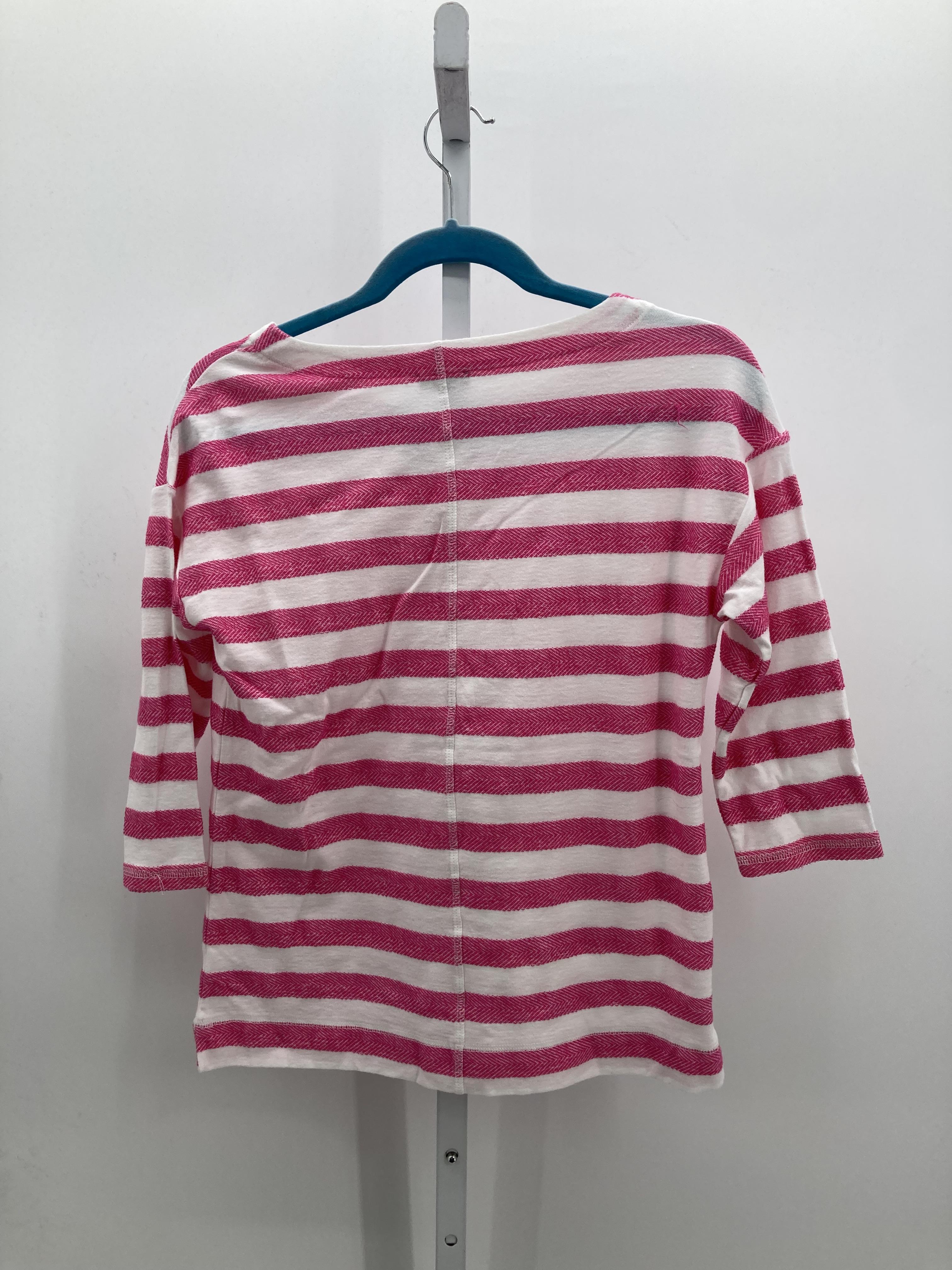 Talbots Size X Small Petite Petite 3/4 Sleeve Shirt