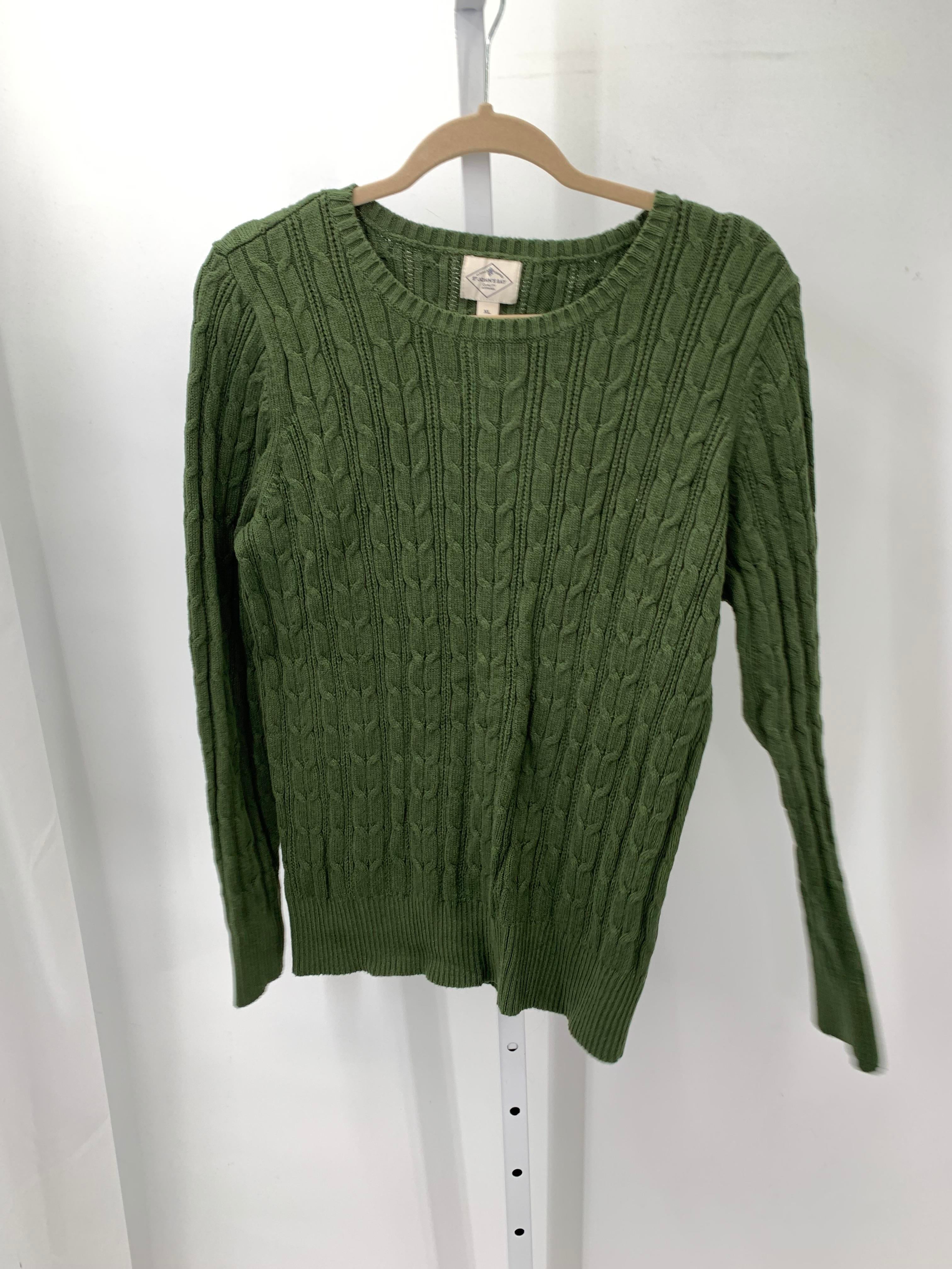 St. Johns Bay Size Extra Large Misses Long Slv Sweater