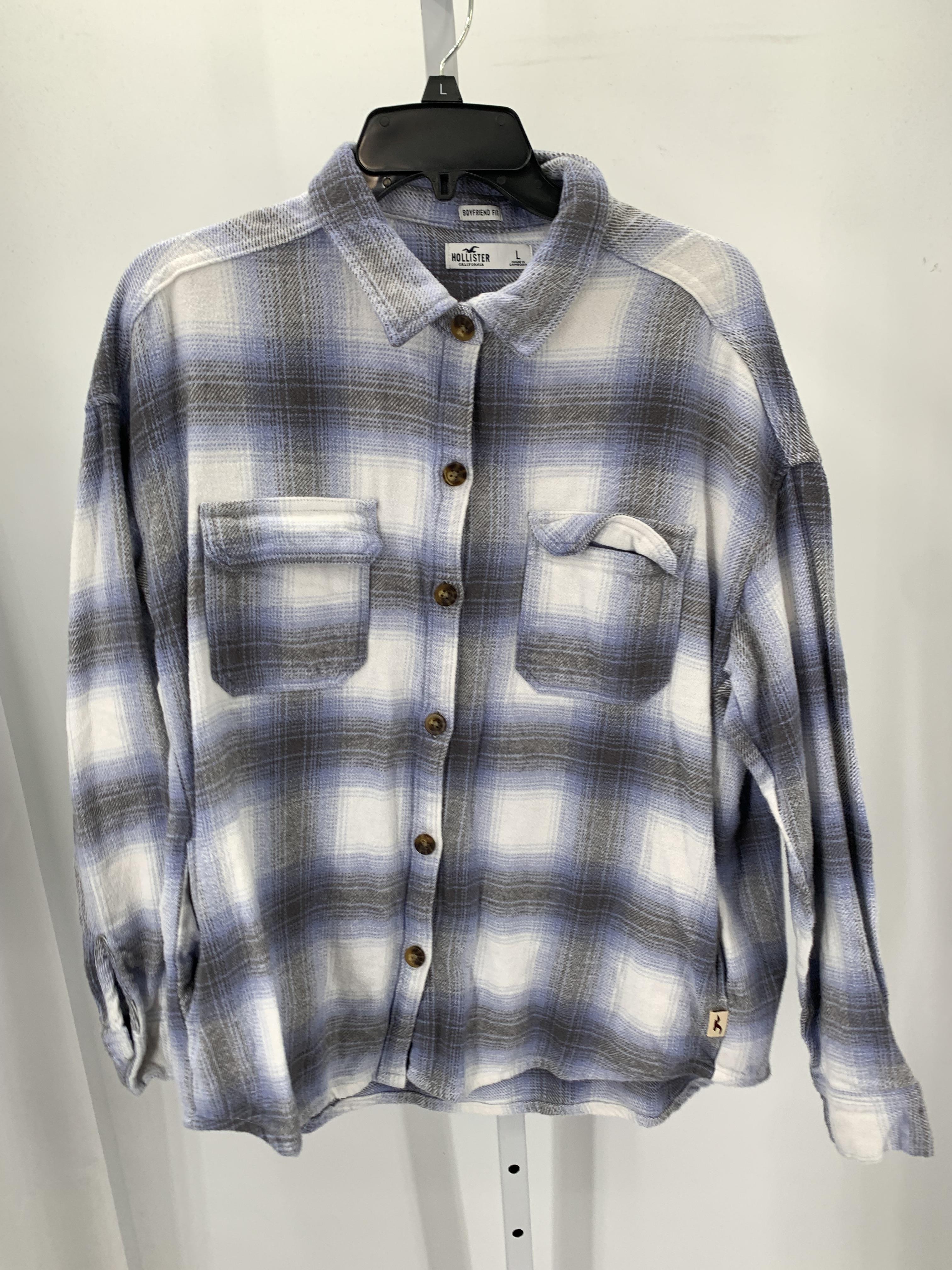 Hollister Size Large Juniors Long Sleeve Shirt