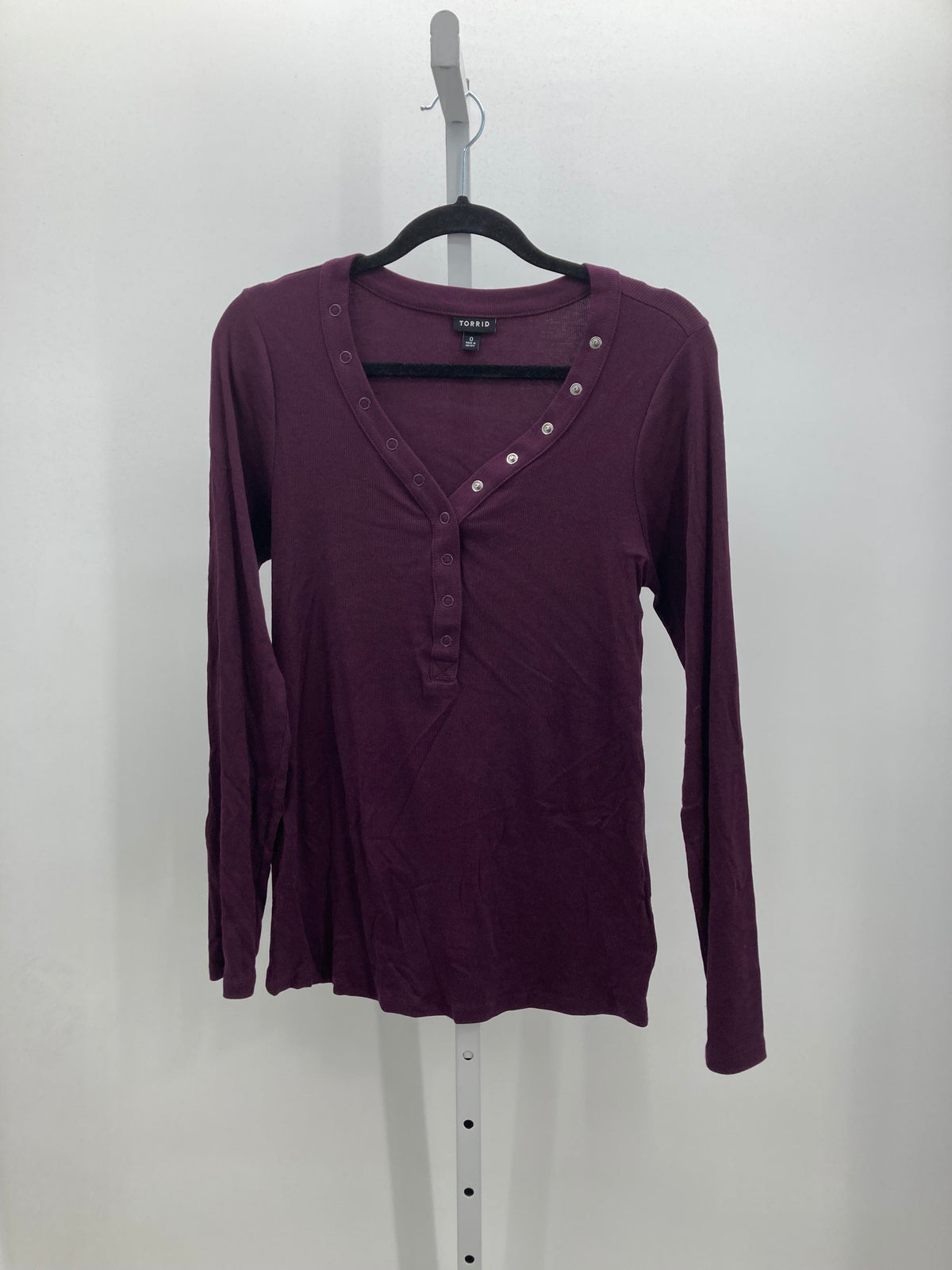 Torrid Size 0X Womens Long Sleeve Shirt
