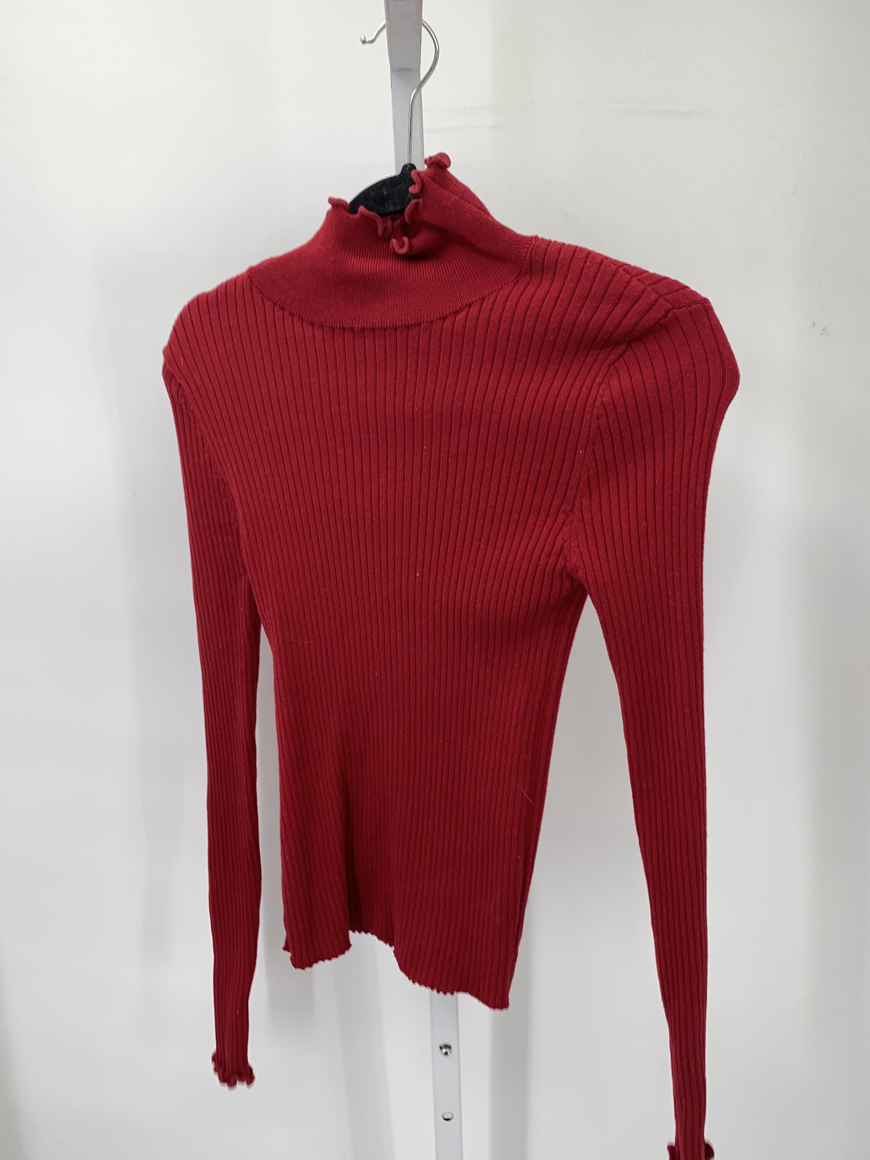 Shinestar Size Medium Juniors Long Sleeve Sweater