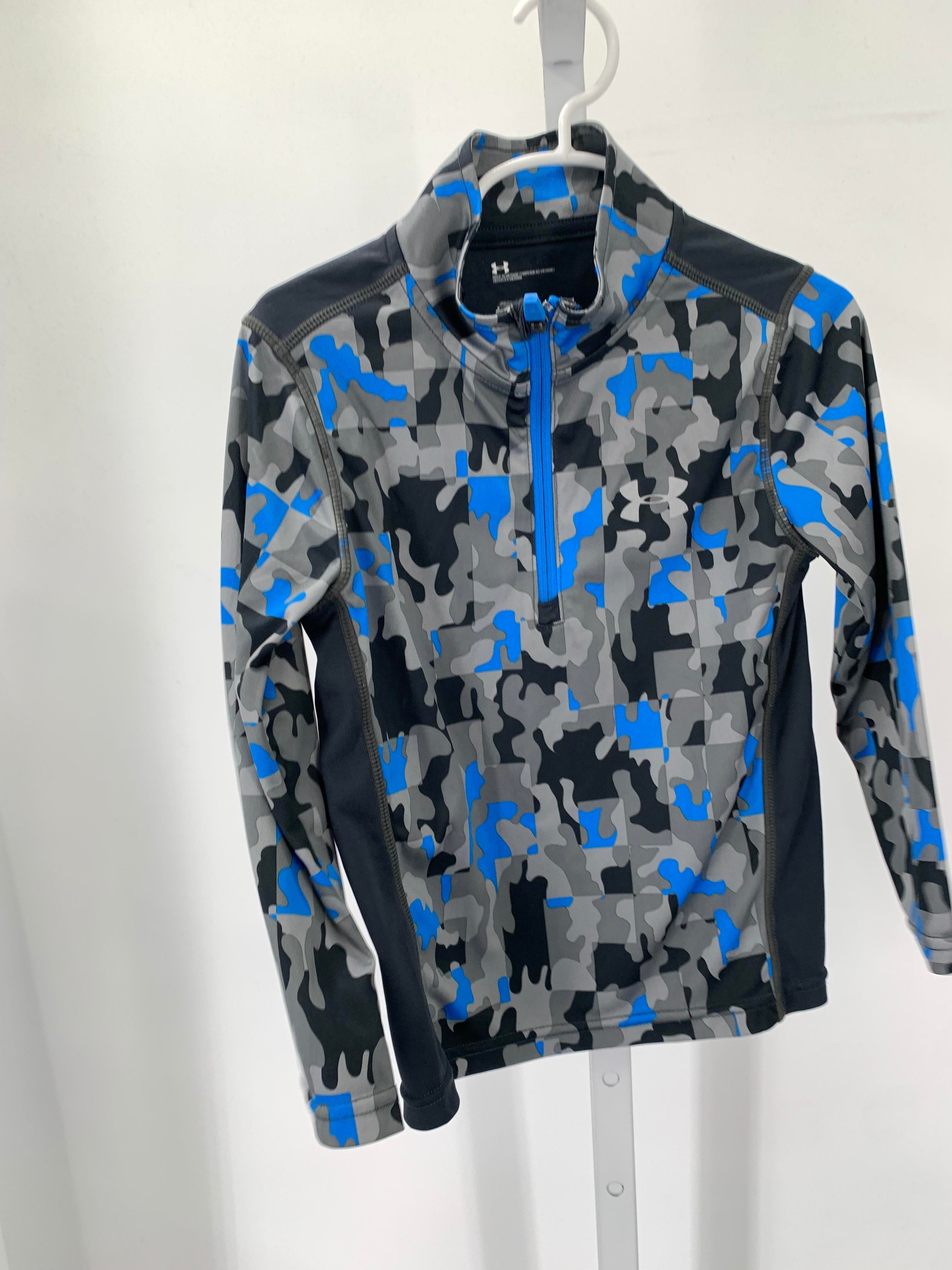 CAMO PARTIAL ZIP
