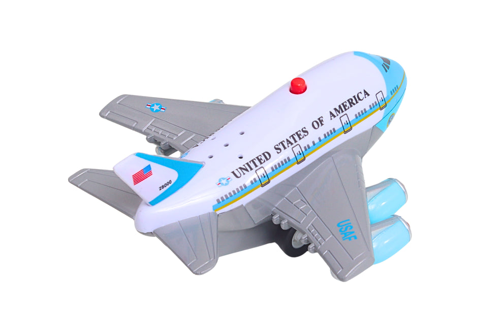 New - AIR FORCE ONE PULLBACK W/LIGHT & SOUND