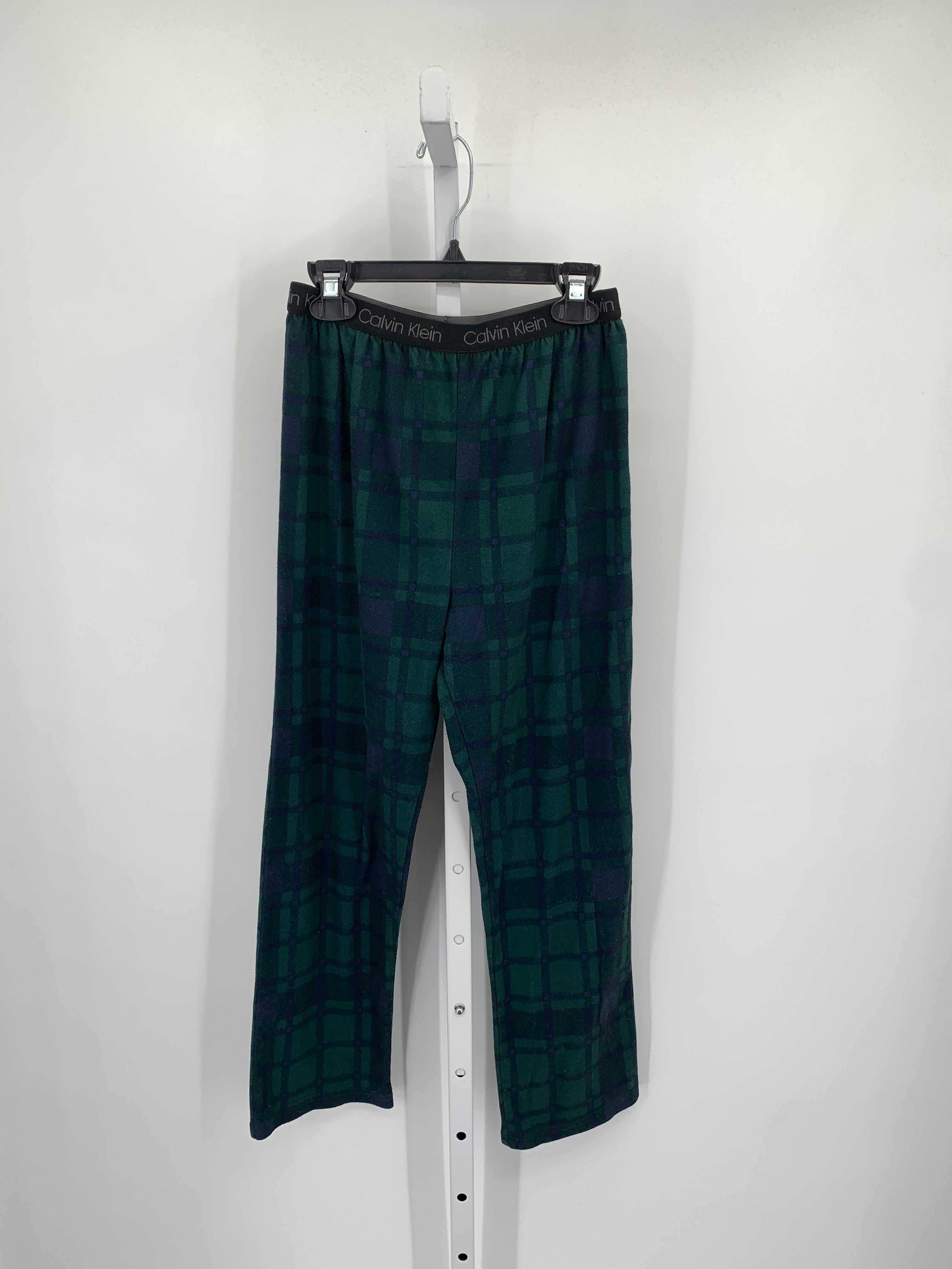 BLUE PLAID PANTS