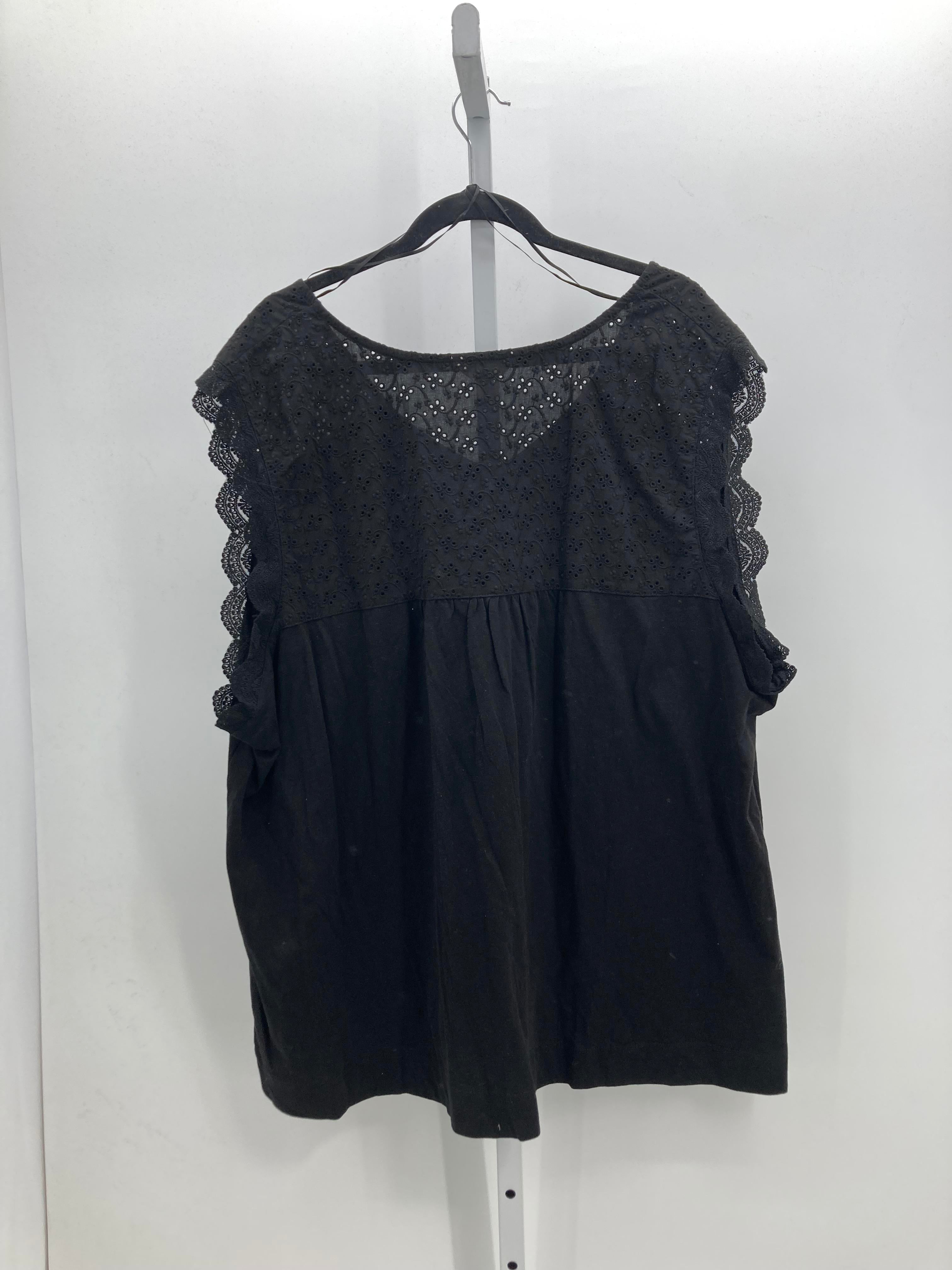 Terra & Sky Size 4X Womens Short Sleeve Shirt