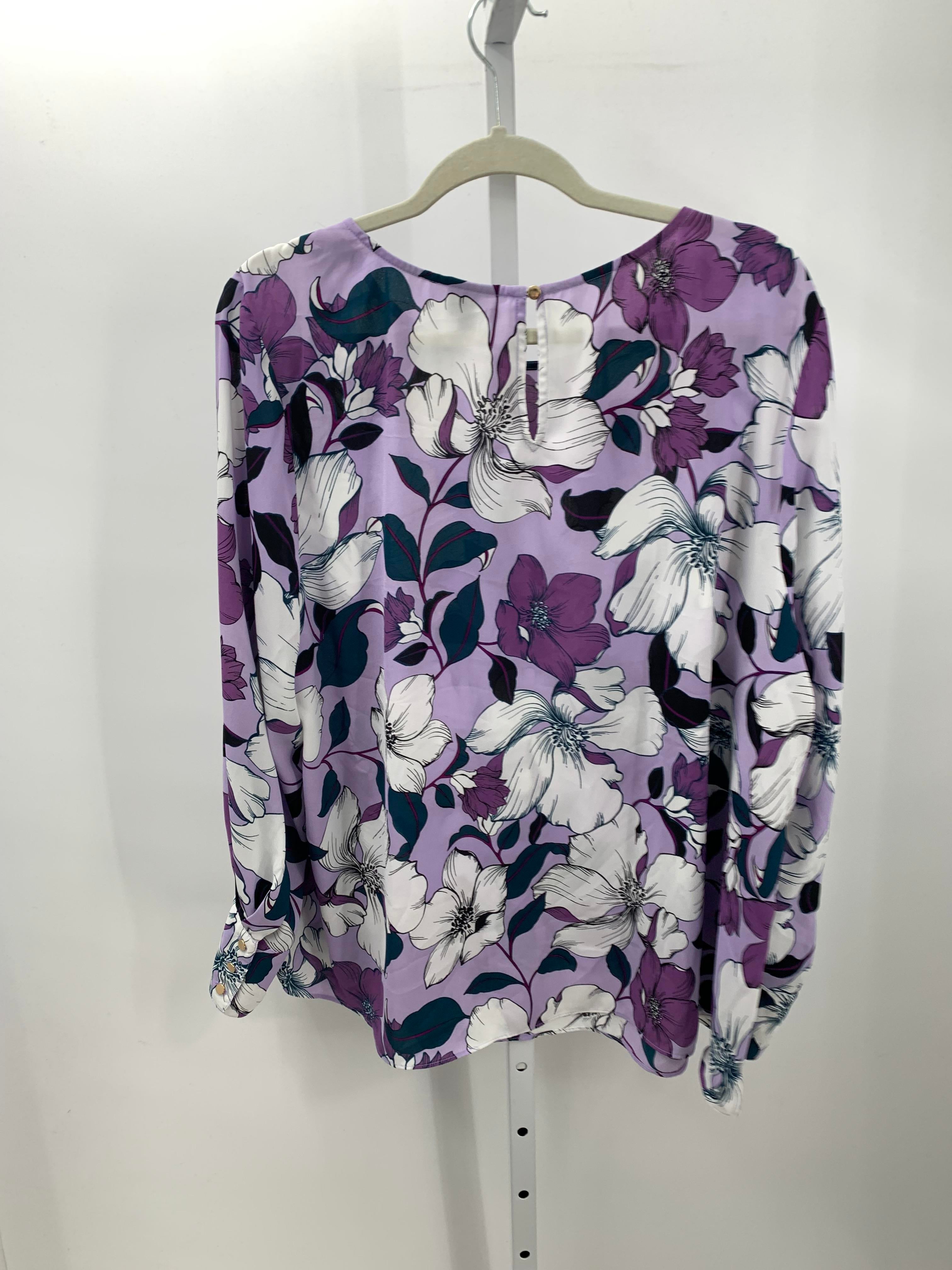 Worthington Size 2X Womens Long Sleeve Shirt