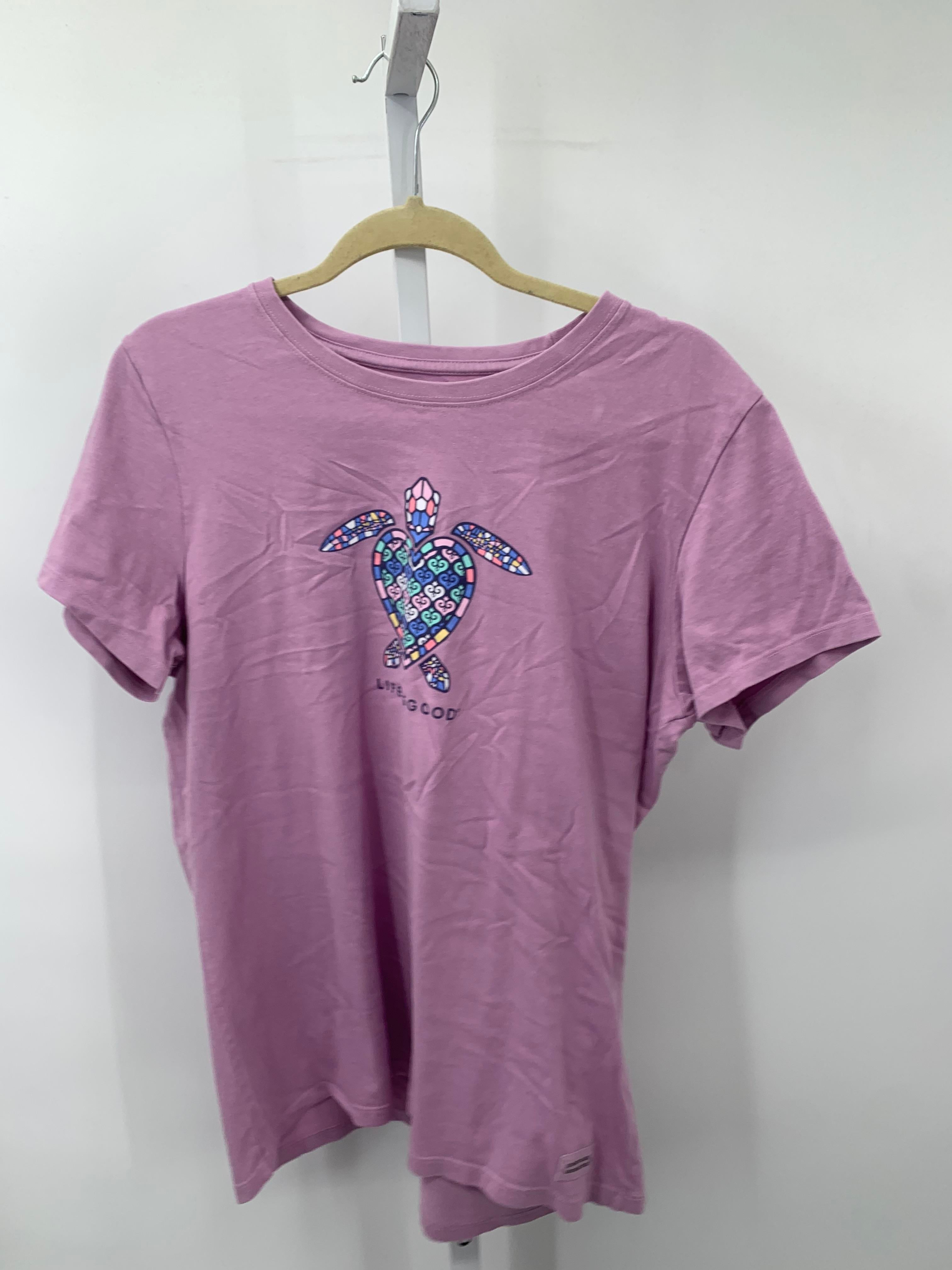 Life is Good Size Large Misses Short Sleeve Shirt