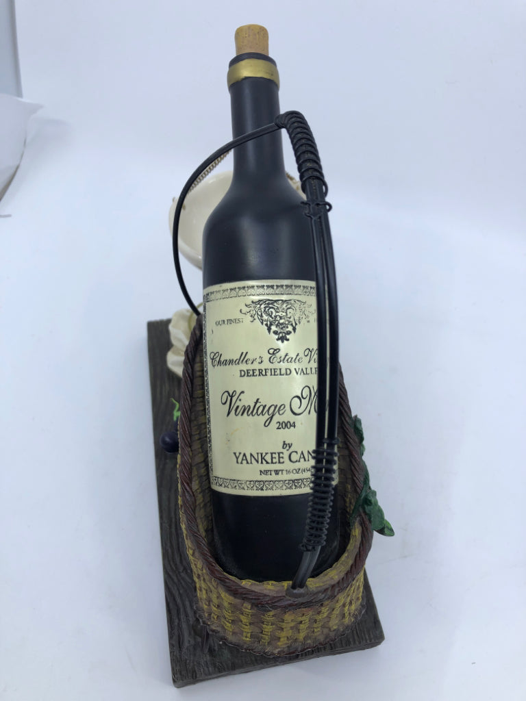 WINE BOTTLE WAX WARMER.