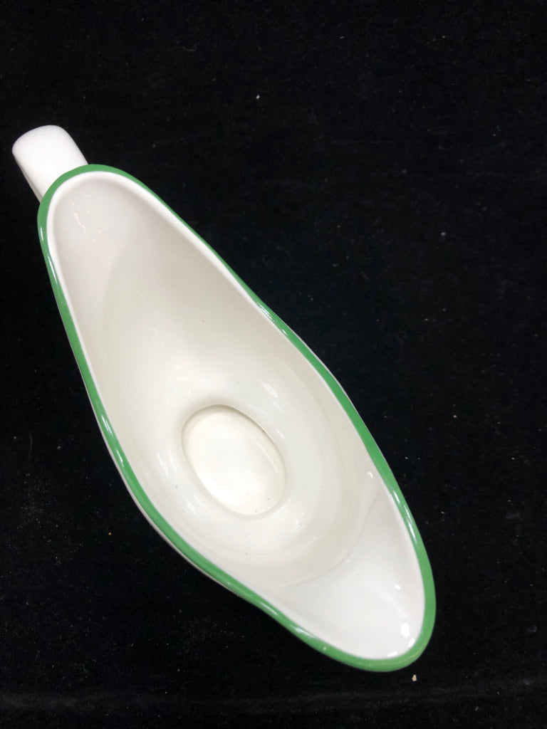 CHRISTMAS TREE GRAVY BOAT- CHRISTOPHER RADKO.