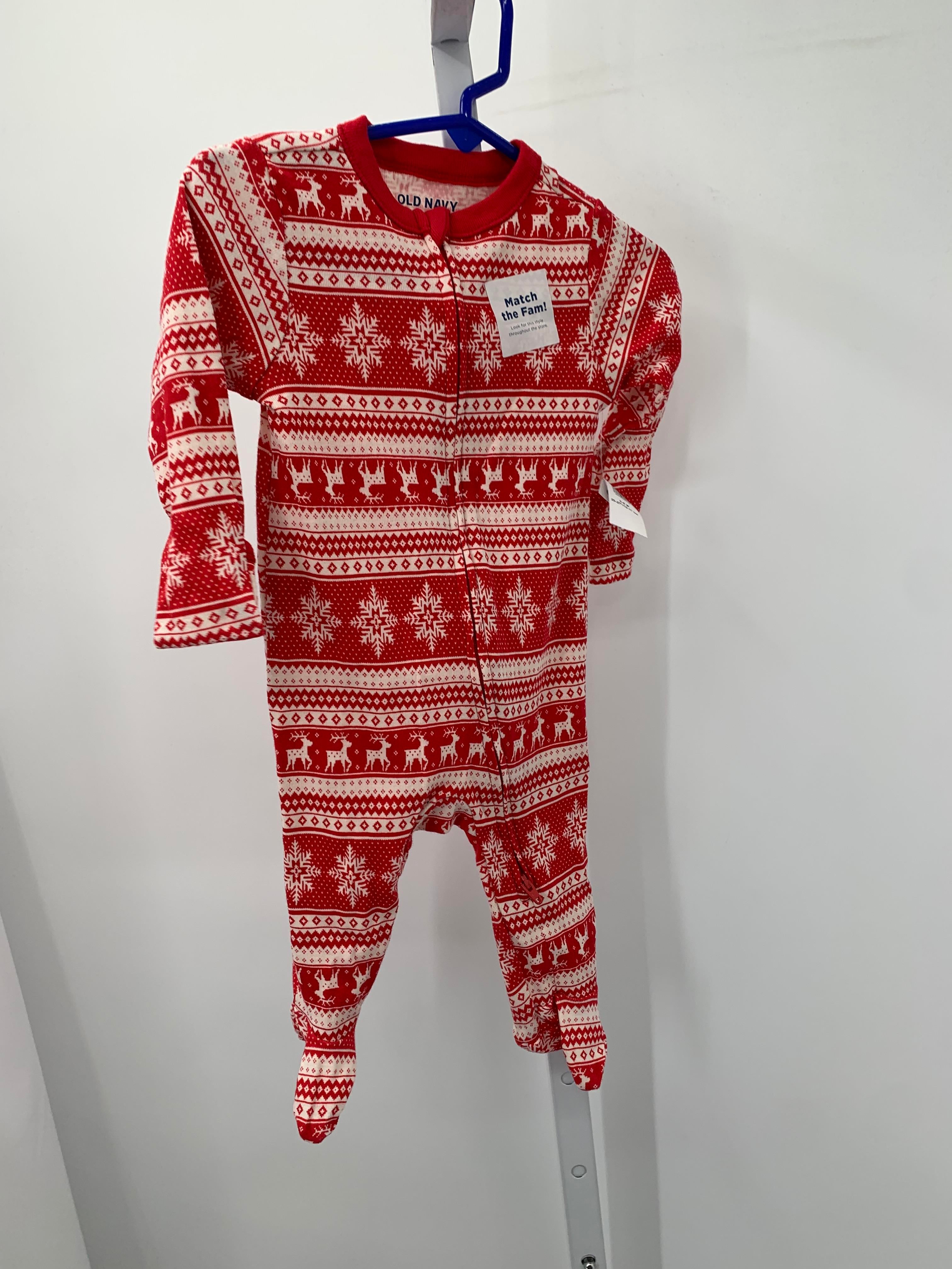 NEW LONG SLC ROMPER REINDEER AND SNOWFLAKES