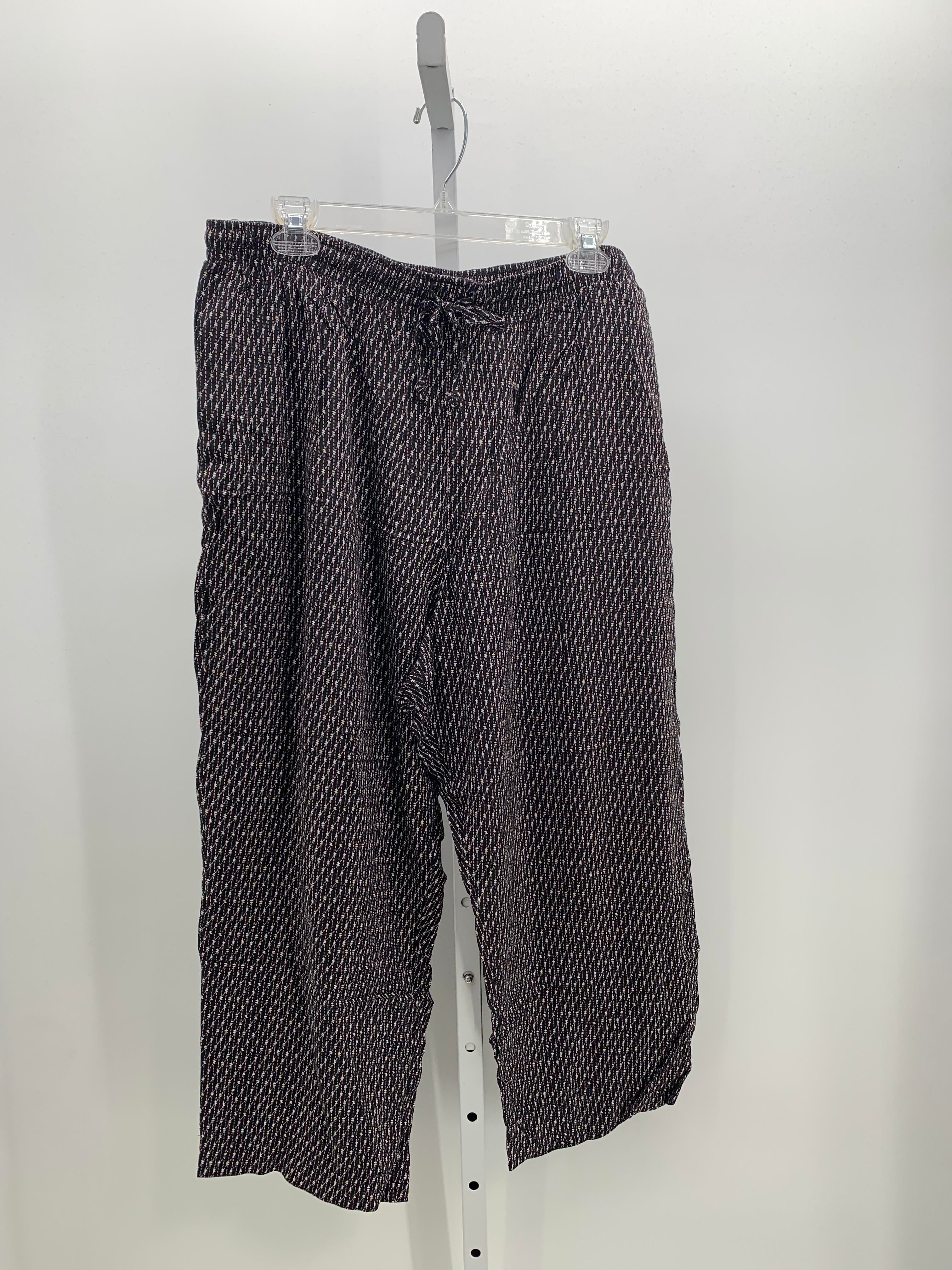 Sag Harbor Size 1X Womens Pants