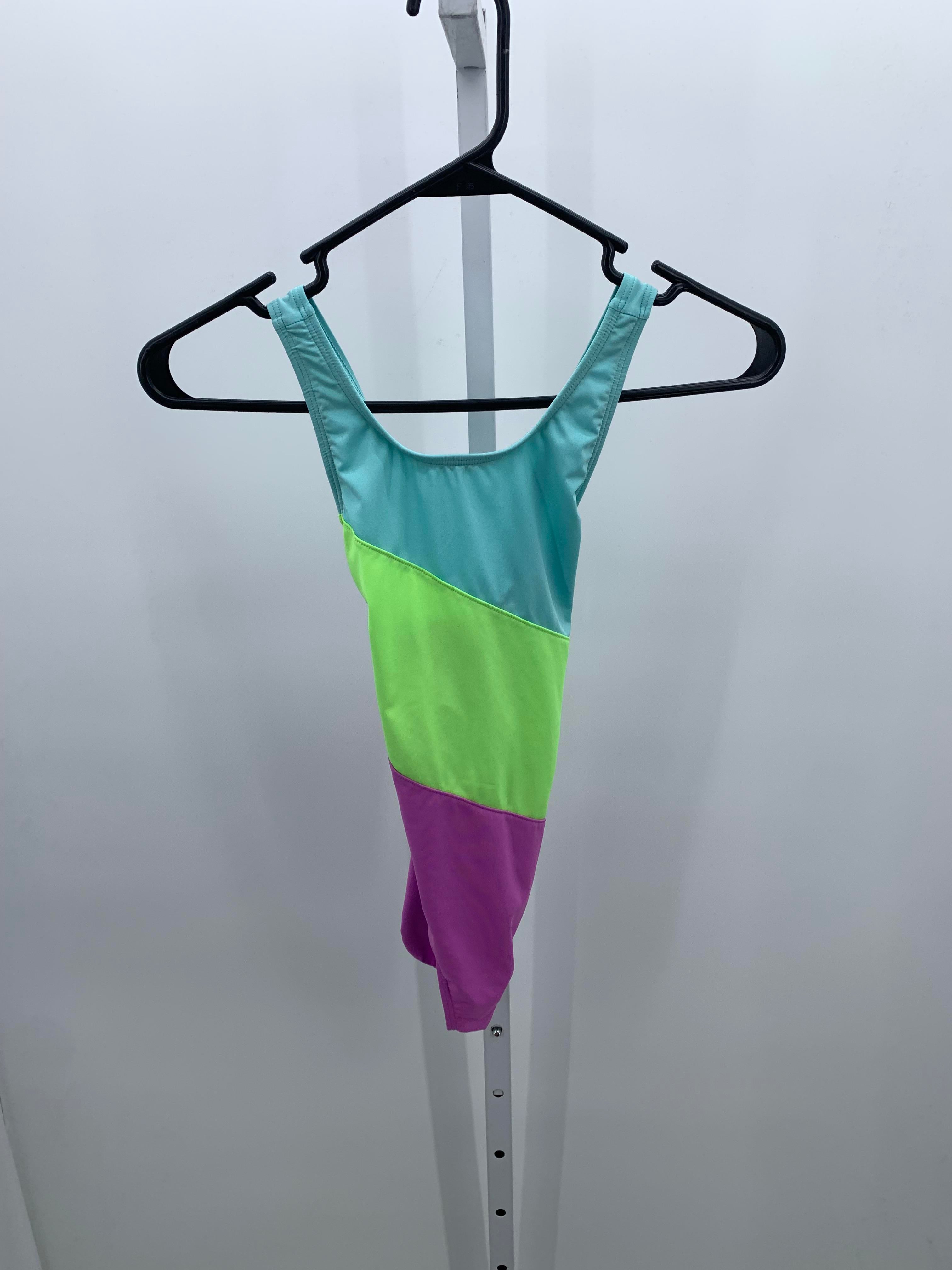 Lands End Size 12 Slim Girls Swim Suit