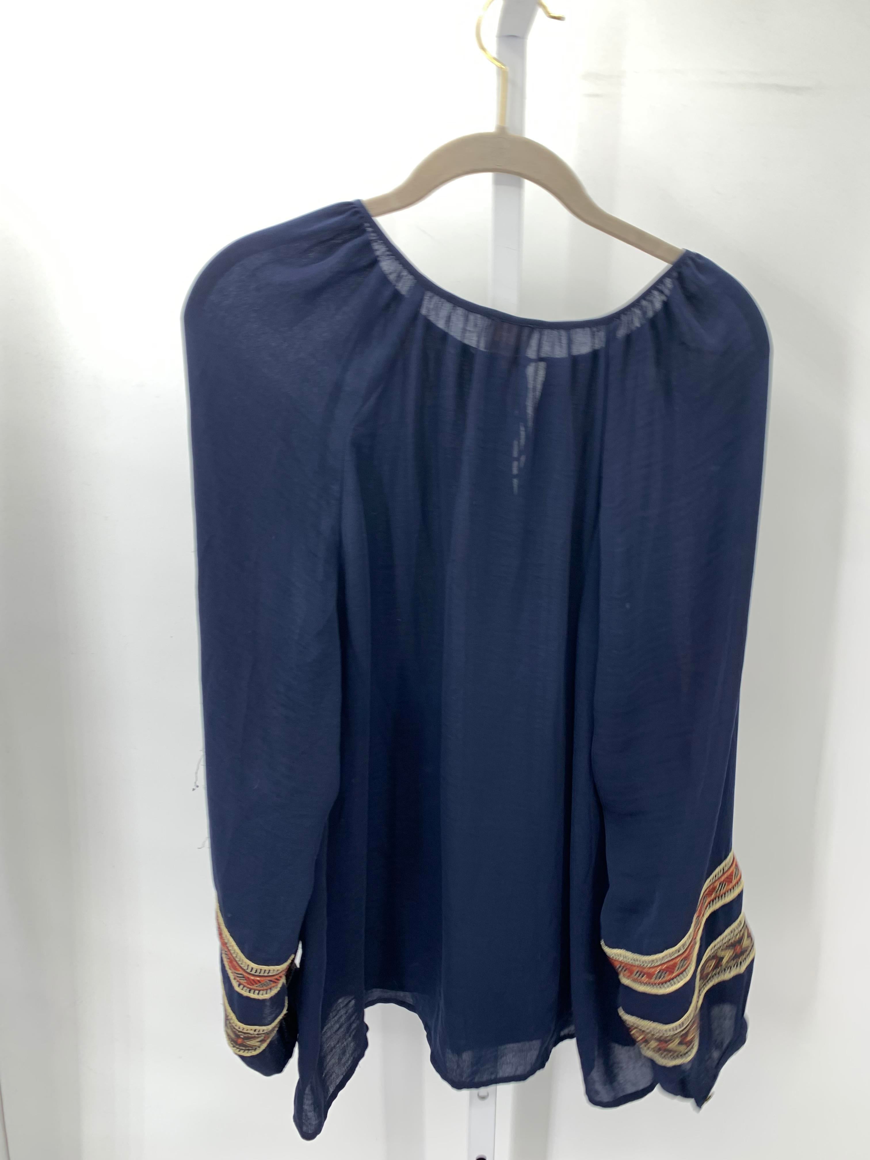 Chico's Size Medium Misses Long Sleeve Shirt