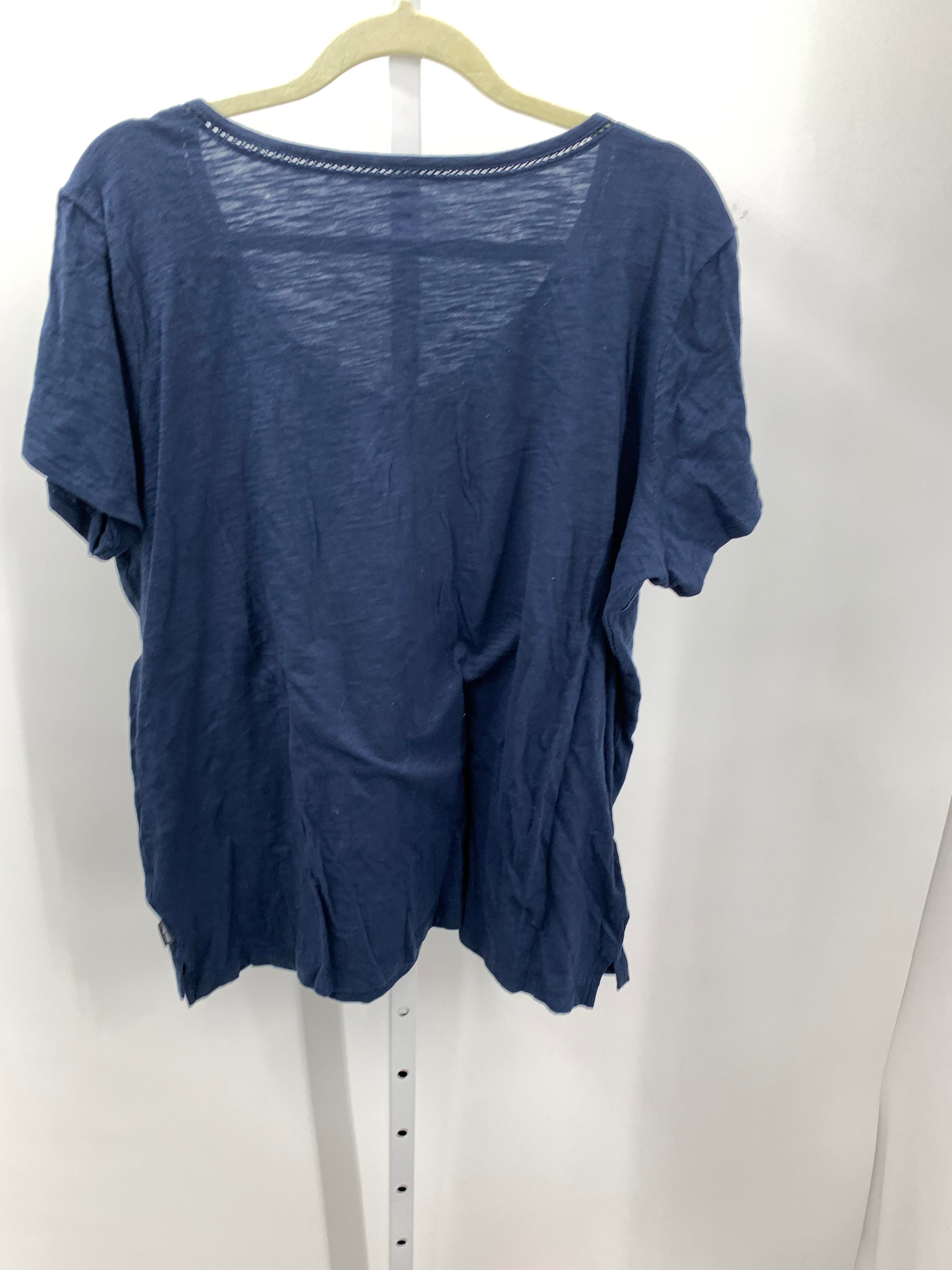 Eddie Bauer Size XXL Misses Short Sleeve Shirt