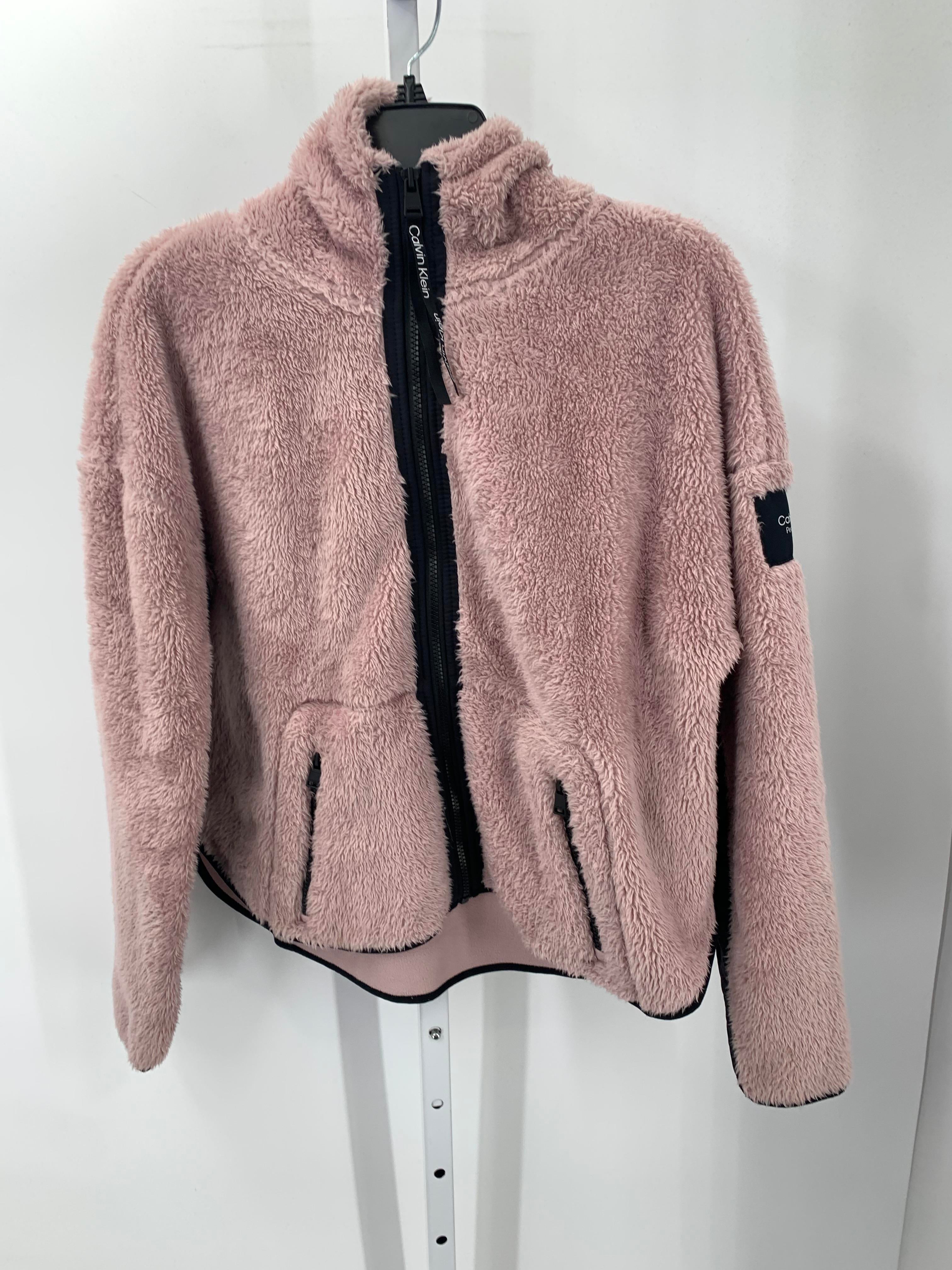Calvin Klein Size Medium Misses Fleece Jacket
