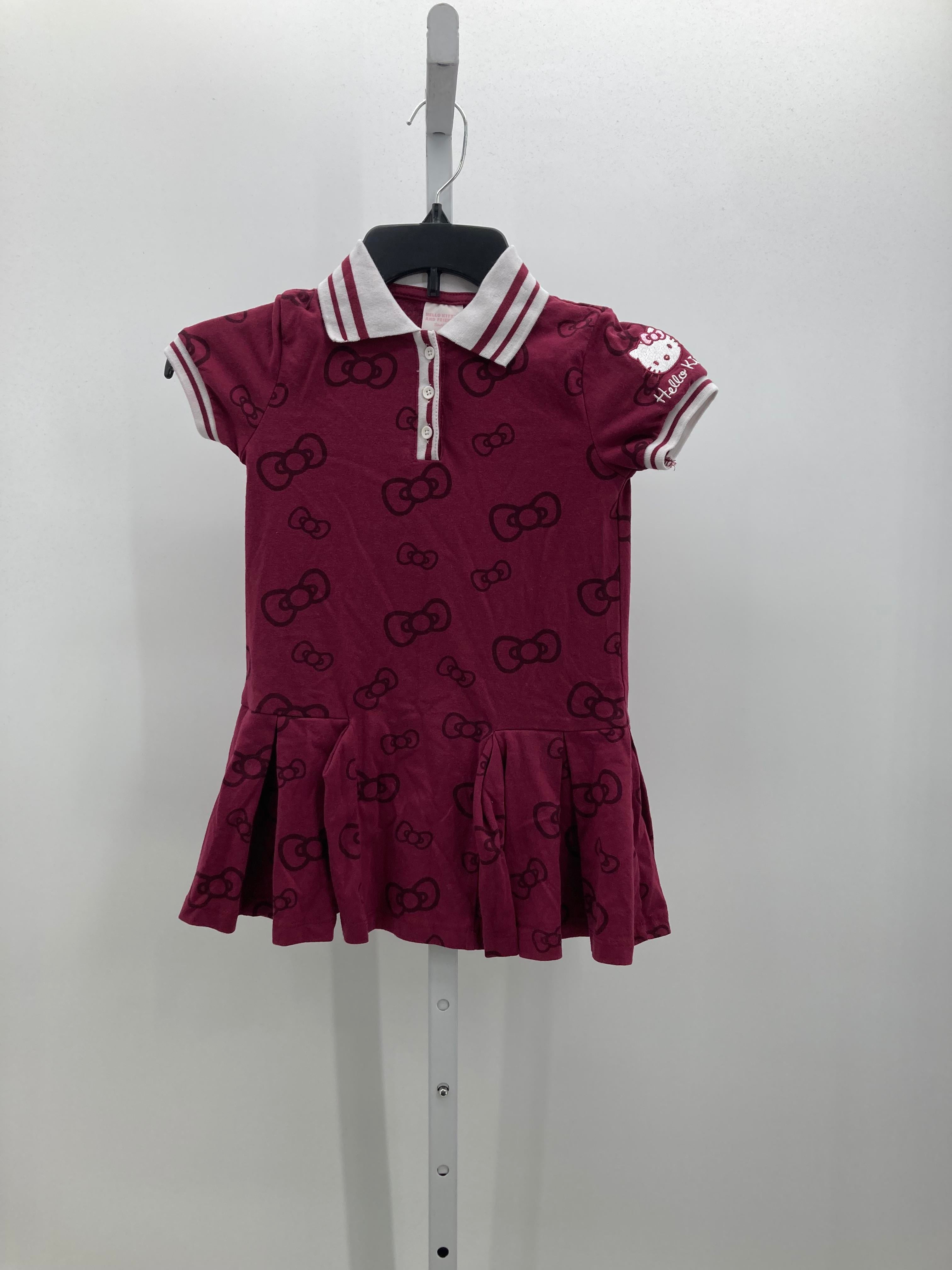 Hello Kitty Size 4-5 Girls Short Sleeve Dress