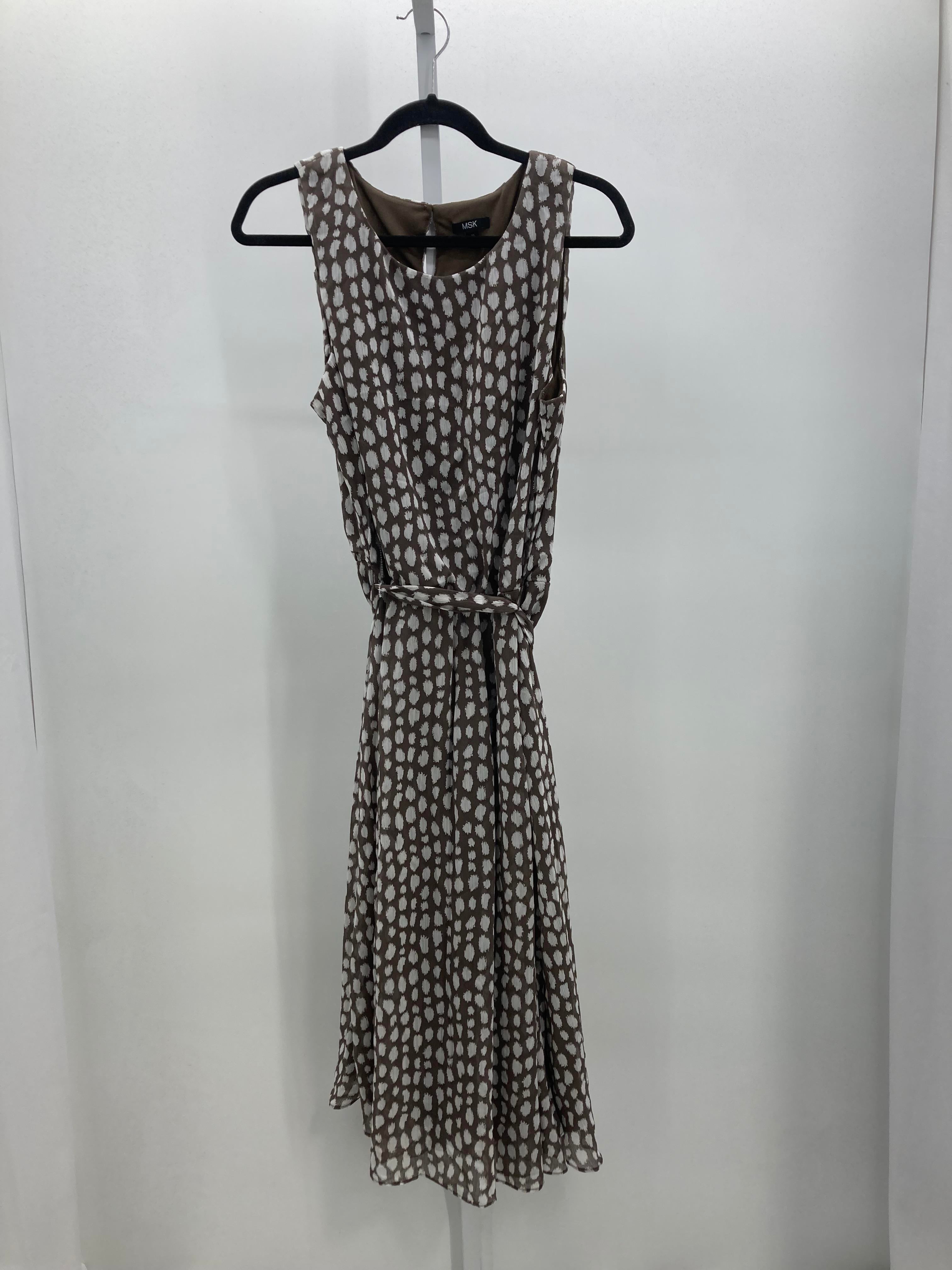 MSK Size 16 Misses Sleeveless Dress