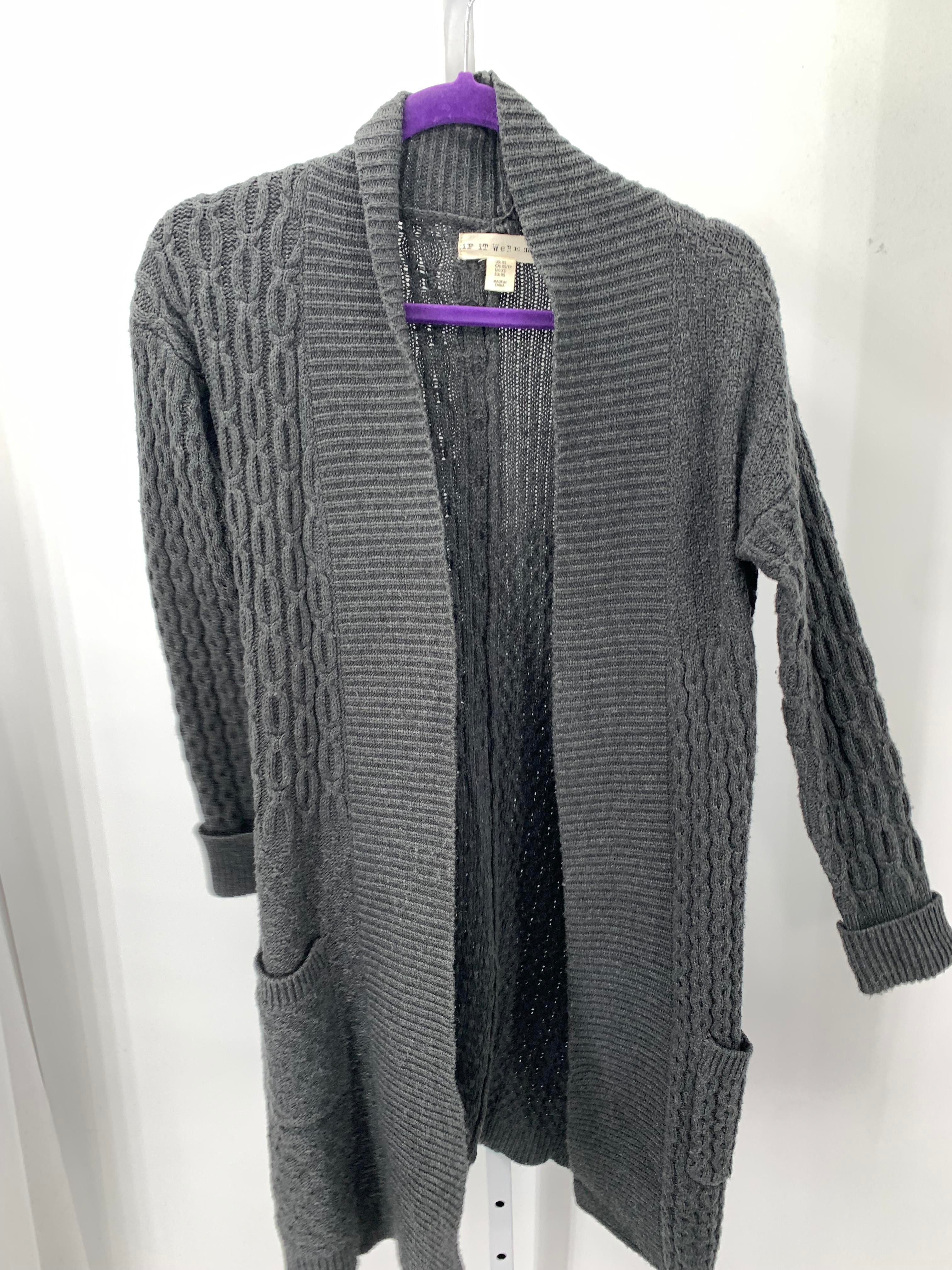 If It Were Me Size X Small Misses Cardigan
