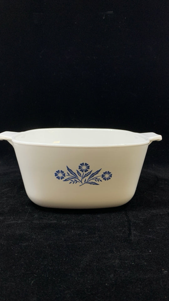 BLUE CORNFLOWER SQUARE BAKER.