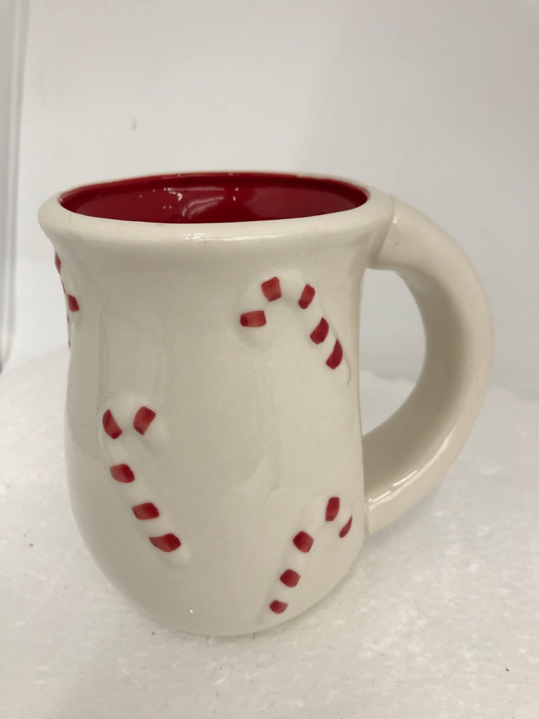 CANDY CANE MUG.