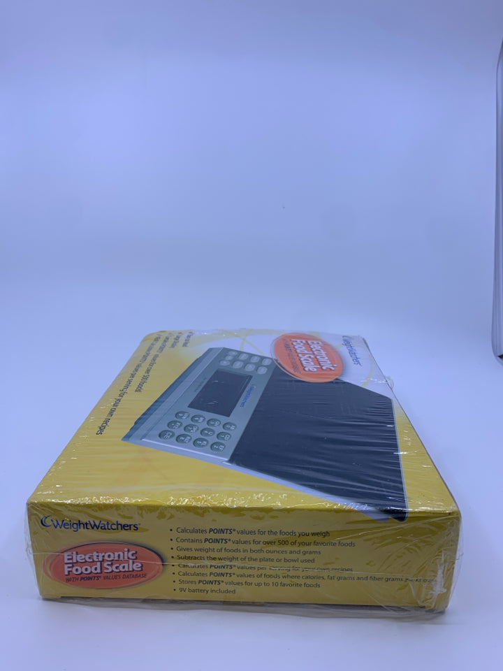 NIB WEIGHT WATCHERS ELECTRIC FOOD SCALE.