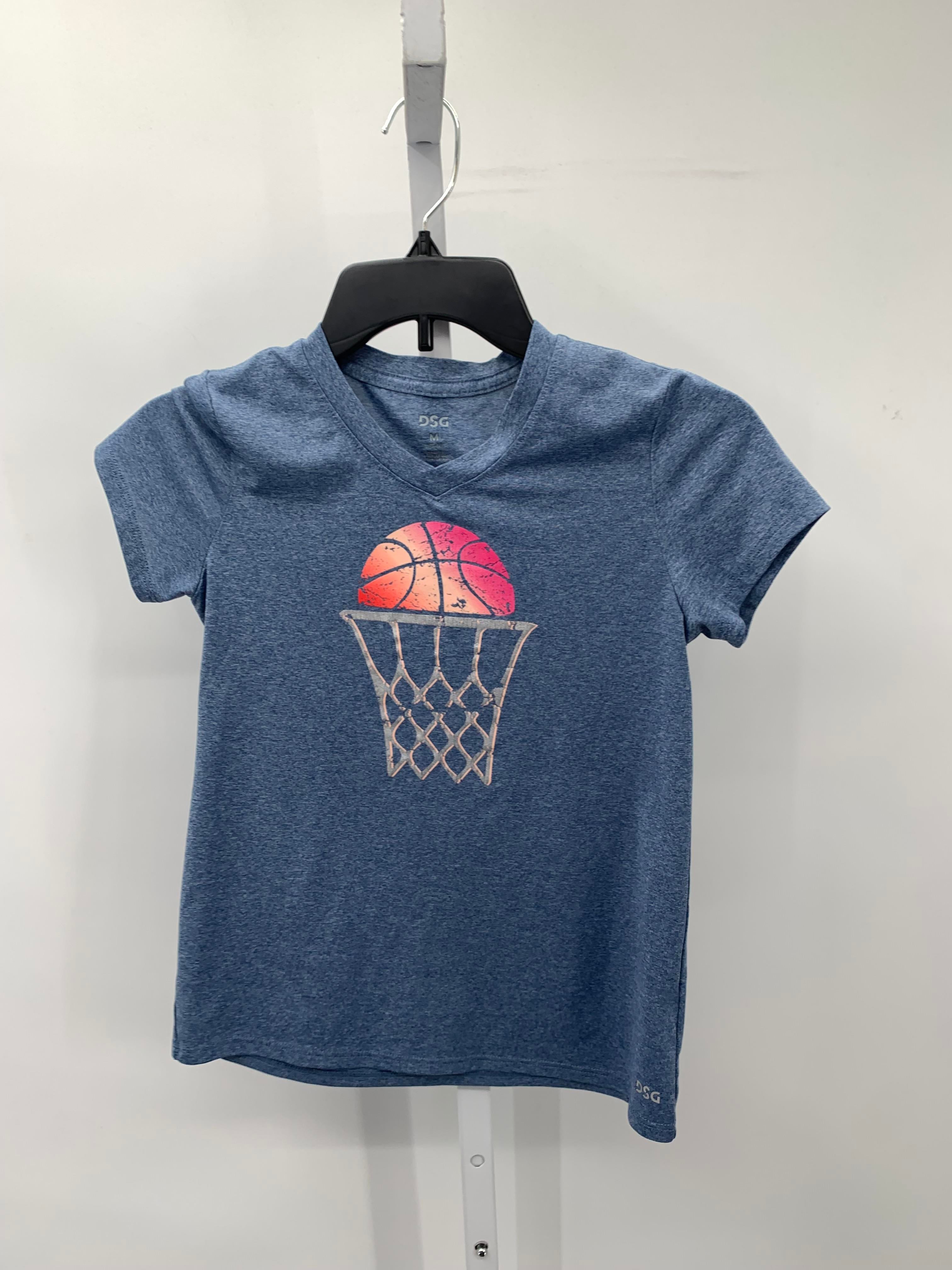DSG Size 10-12 Girls Short Sleeve Shirt