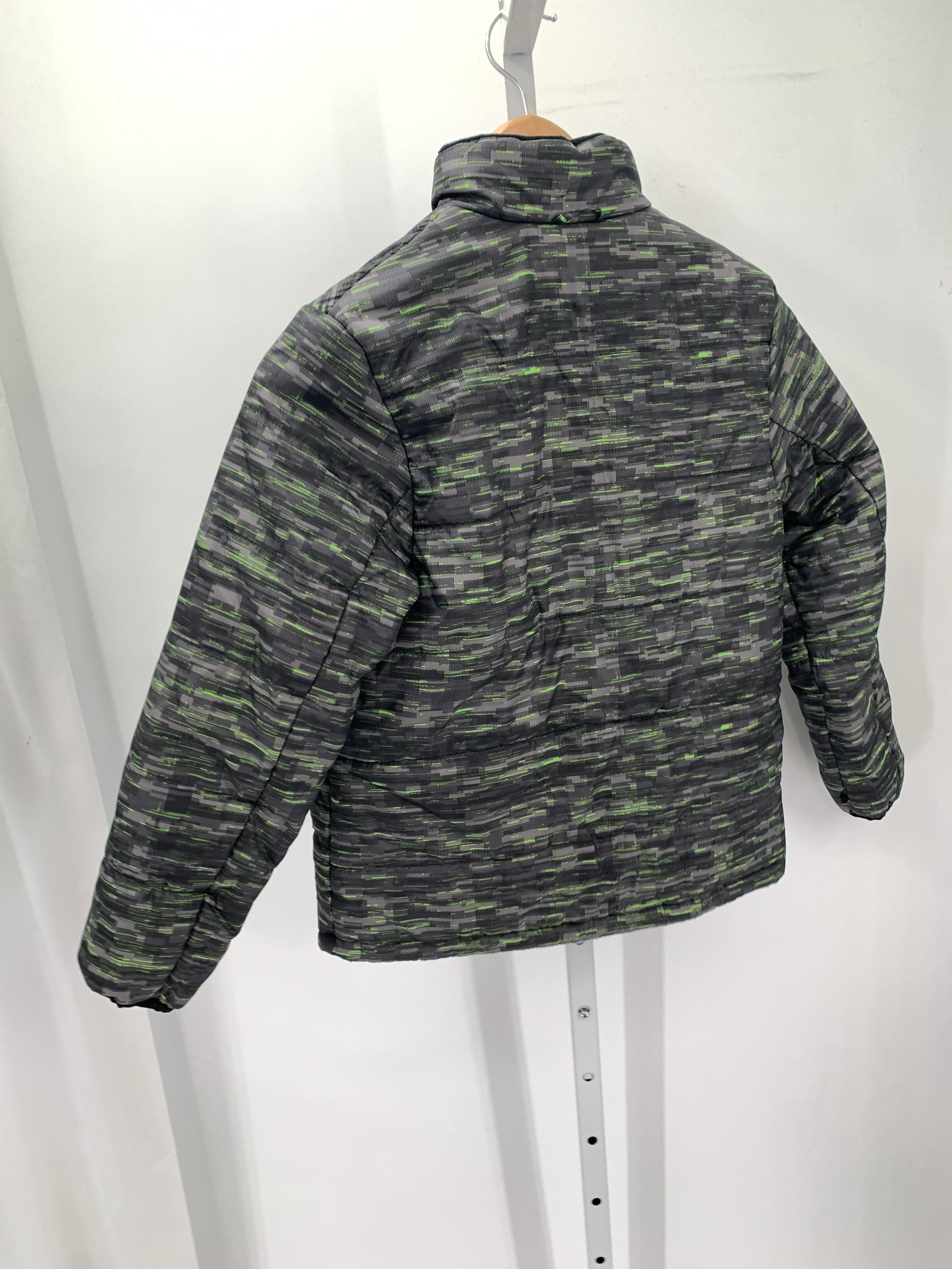 GREEN ZIP UP JACKET