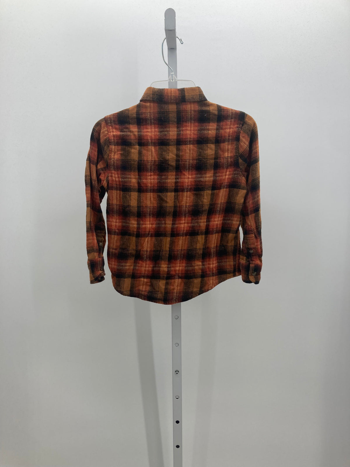 PLAID BTN DOWN