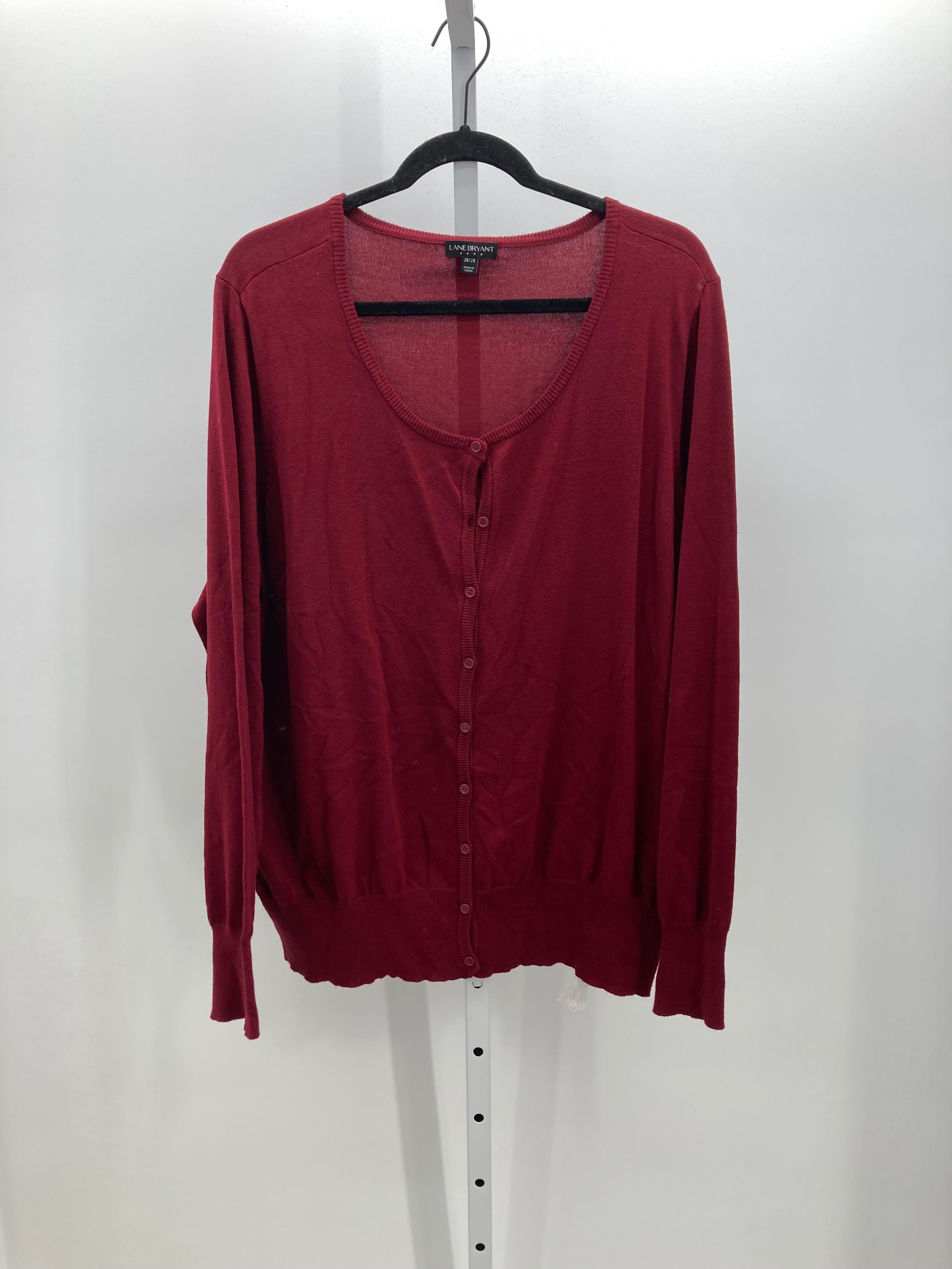 Lane Bryant Size 26/28 W Womens Long Slv Sweater