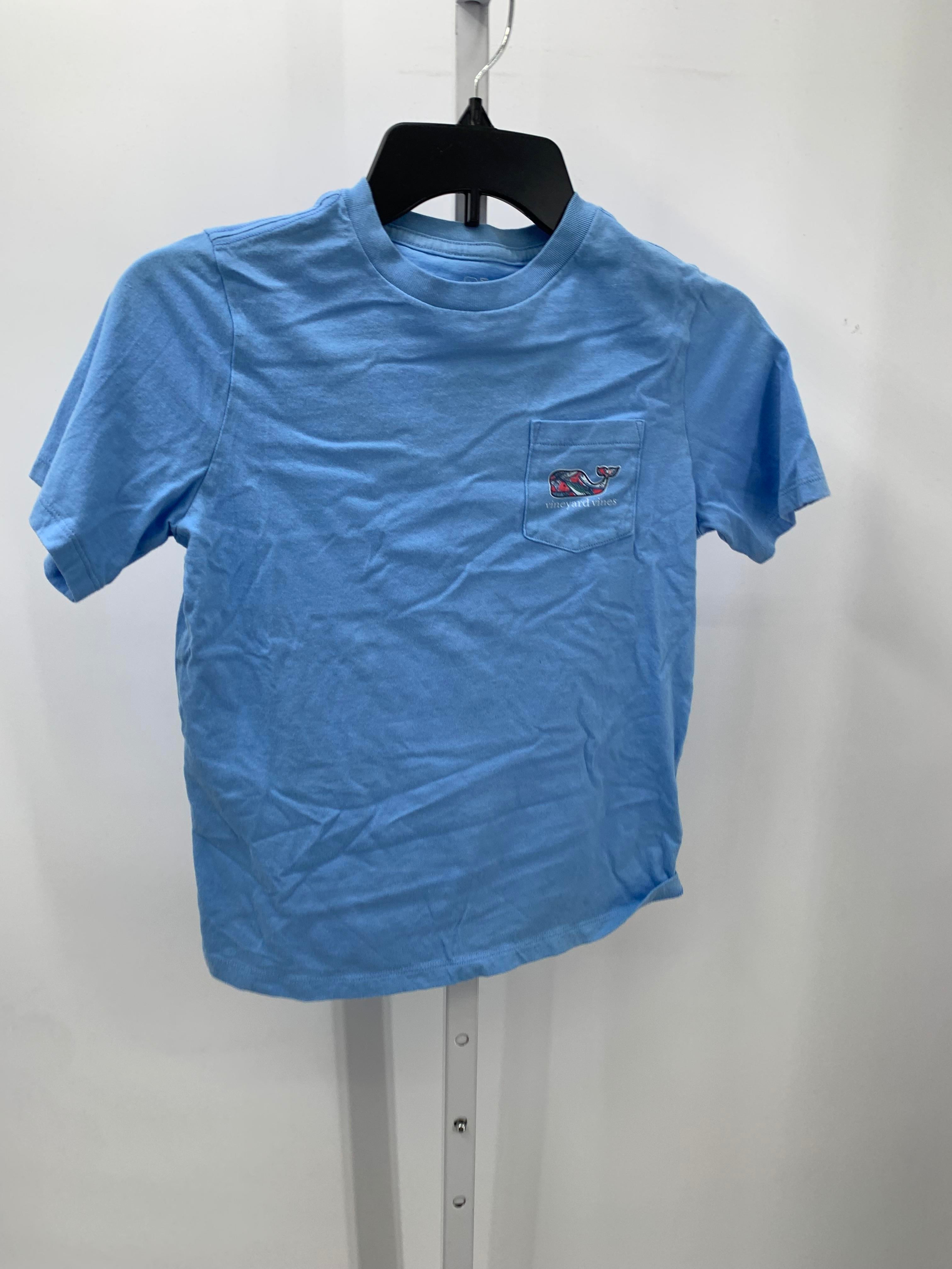 Vineyard Vines Size 8-10 Girls Short Sleeve Shirt