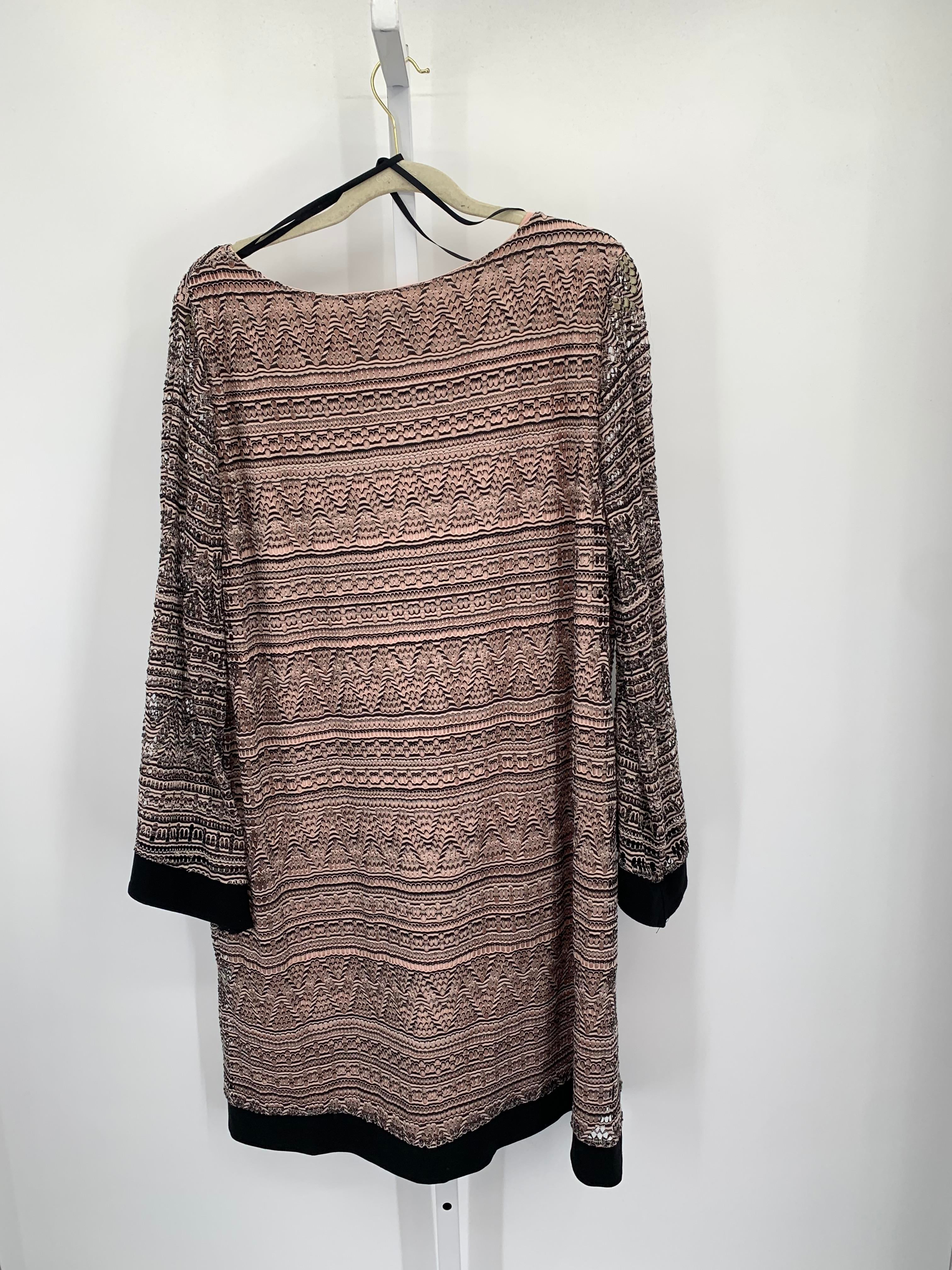 Soho Size 2X Womens Long Sleeve Dress