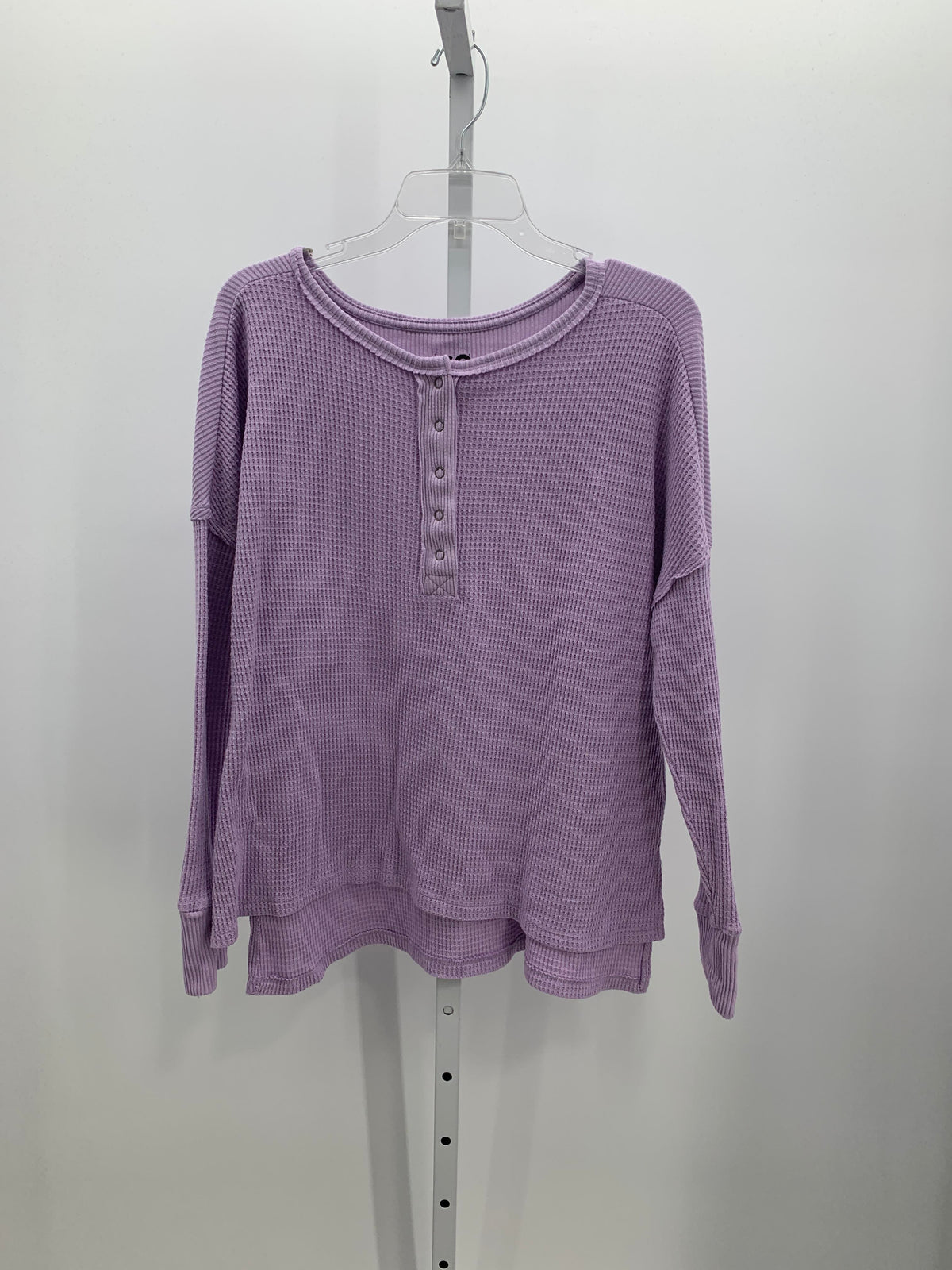 SO Size Large Juniors Long Sleeve Shirt