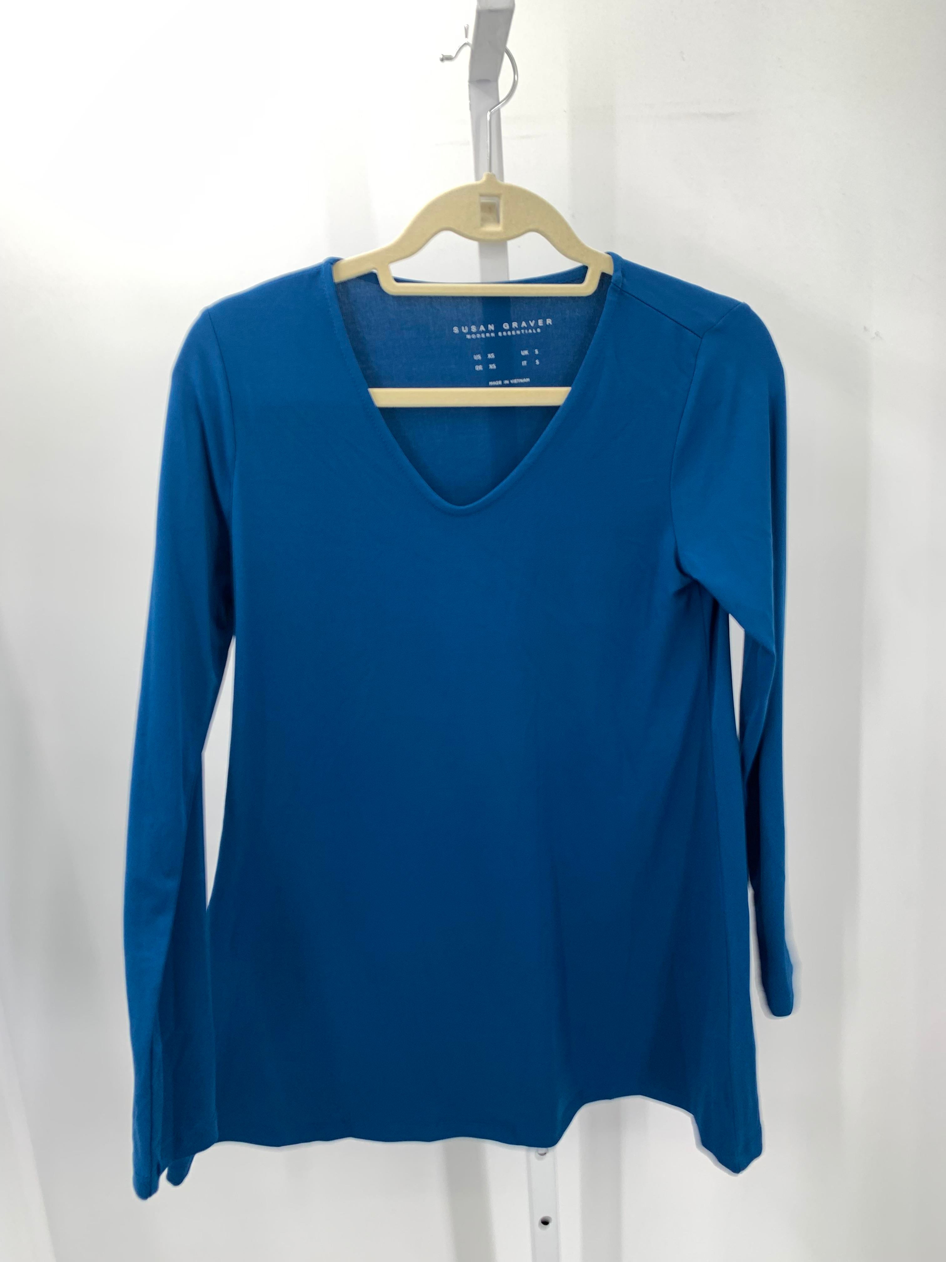 Susan Graver Size X Small Misses Long Sleeve Shirt