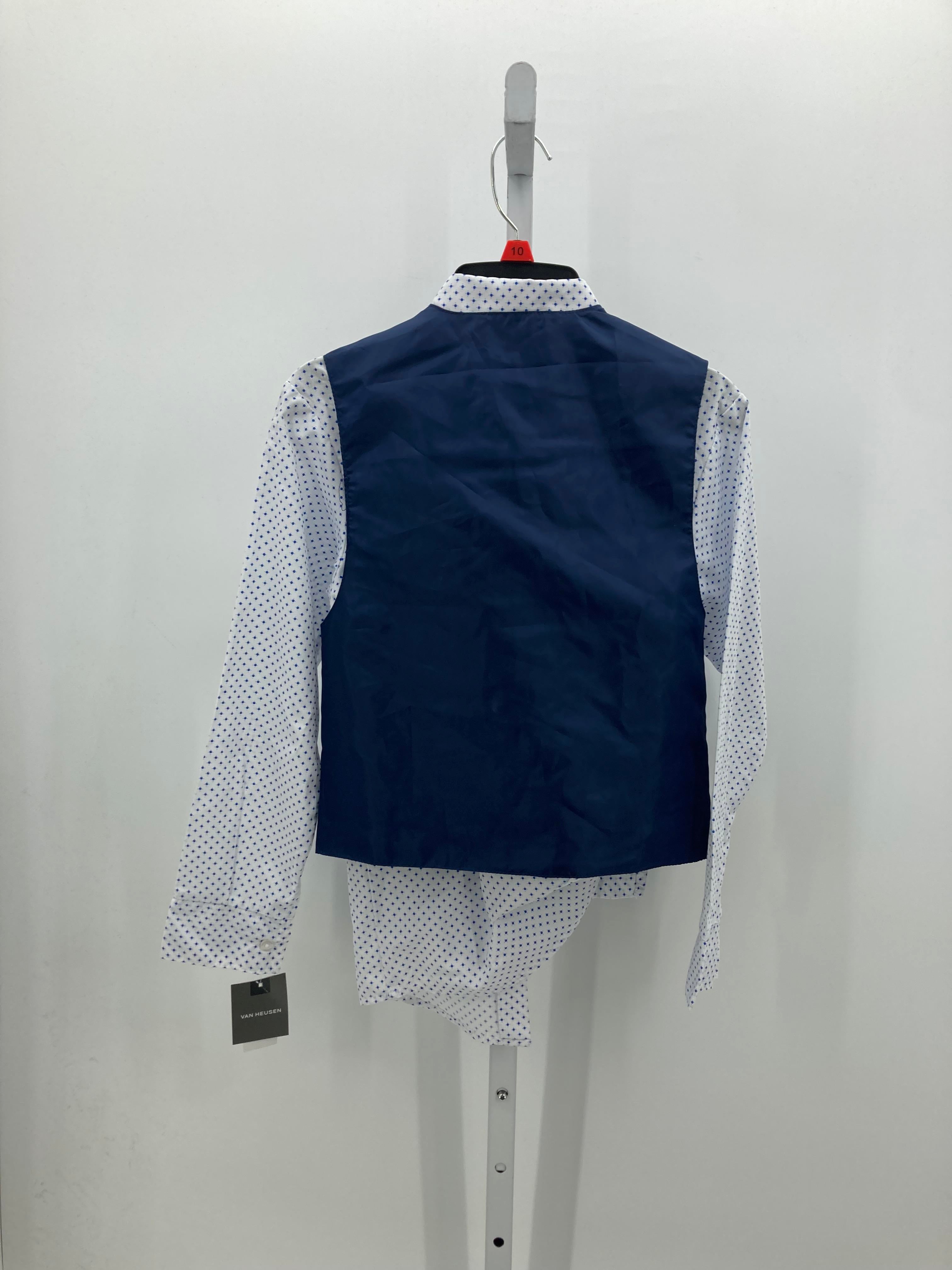 NEW POLKA DOTS SHIRT VEST AND BOW TIE.