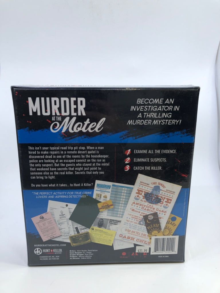 NIB MURDER MYSTERY GAME.