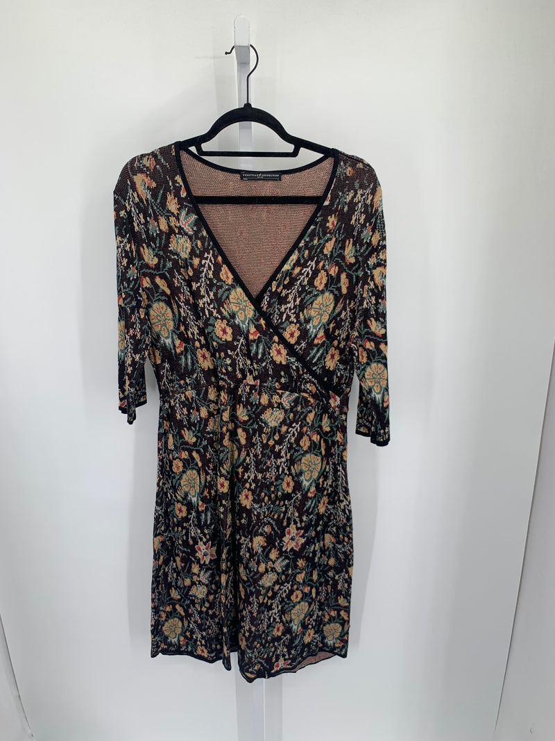 Size Large Misses 3/4 Sleeve Dress