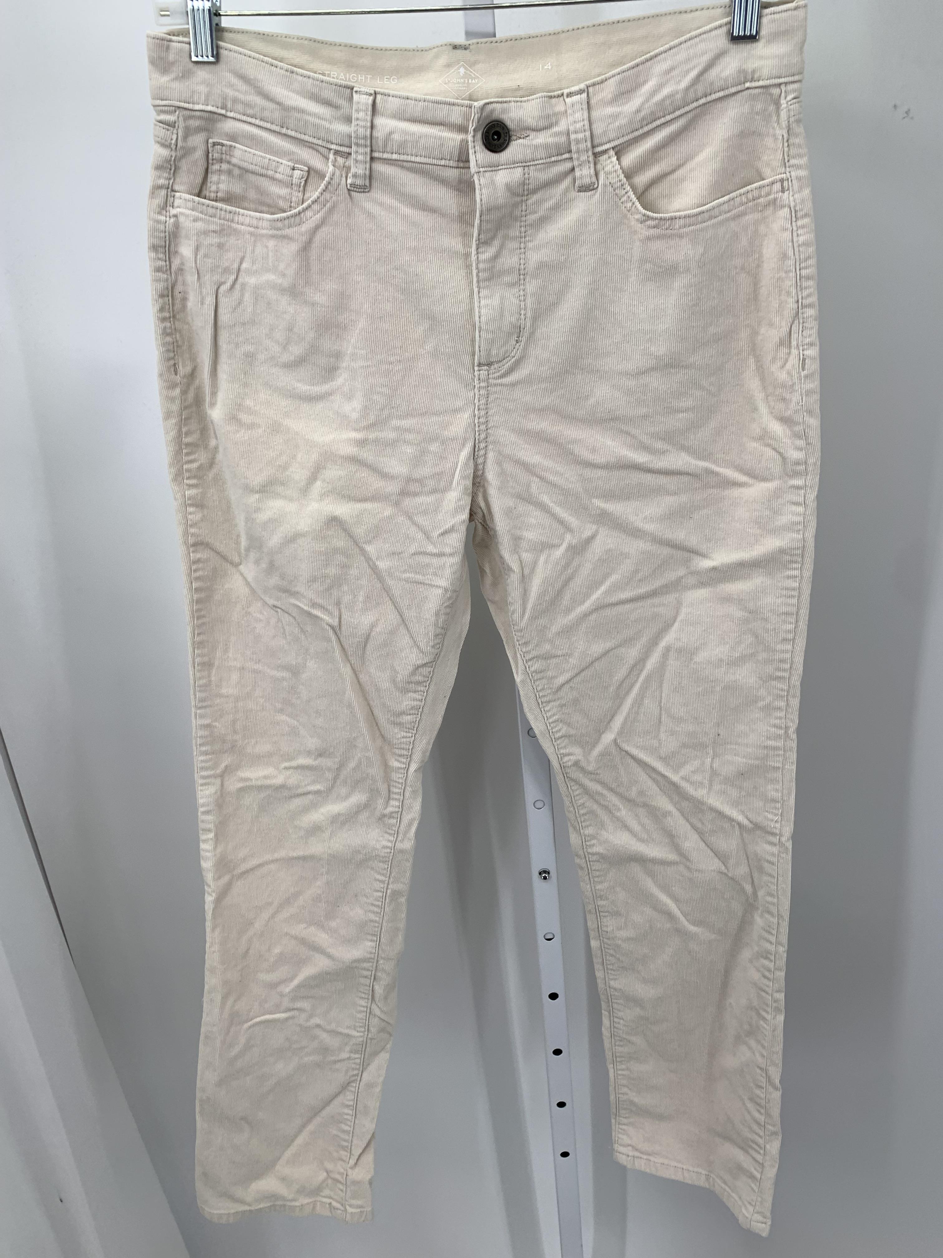 St. Johns Bay Size 14 Misses Corduroy Pants