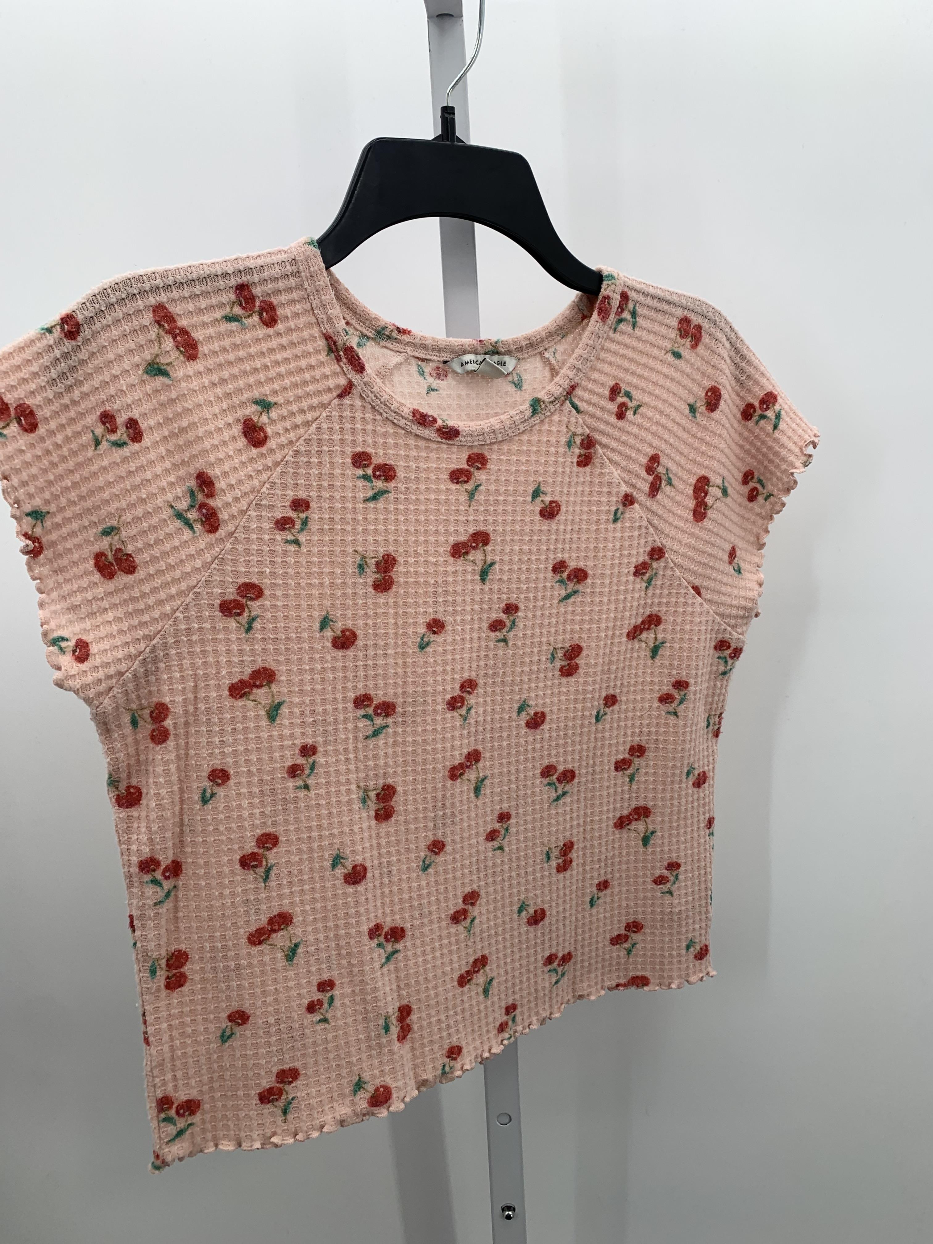 American Eagle Size Small Juniors Short Sleeve Shirt