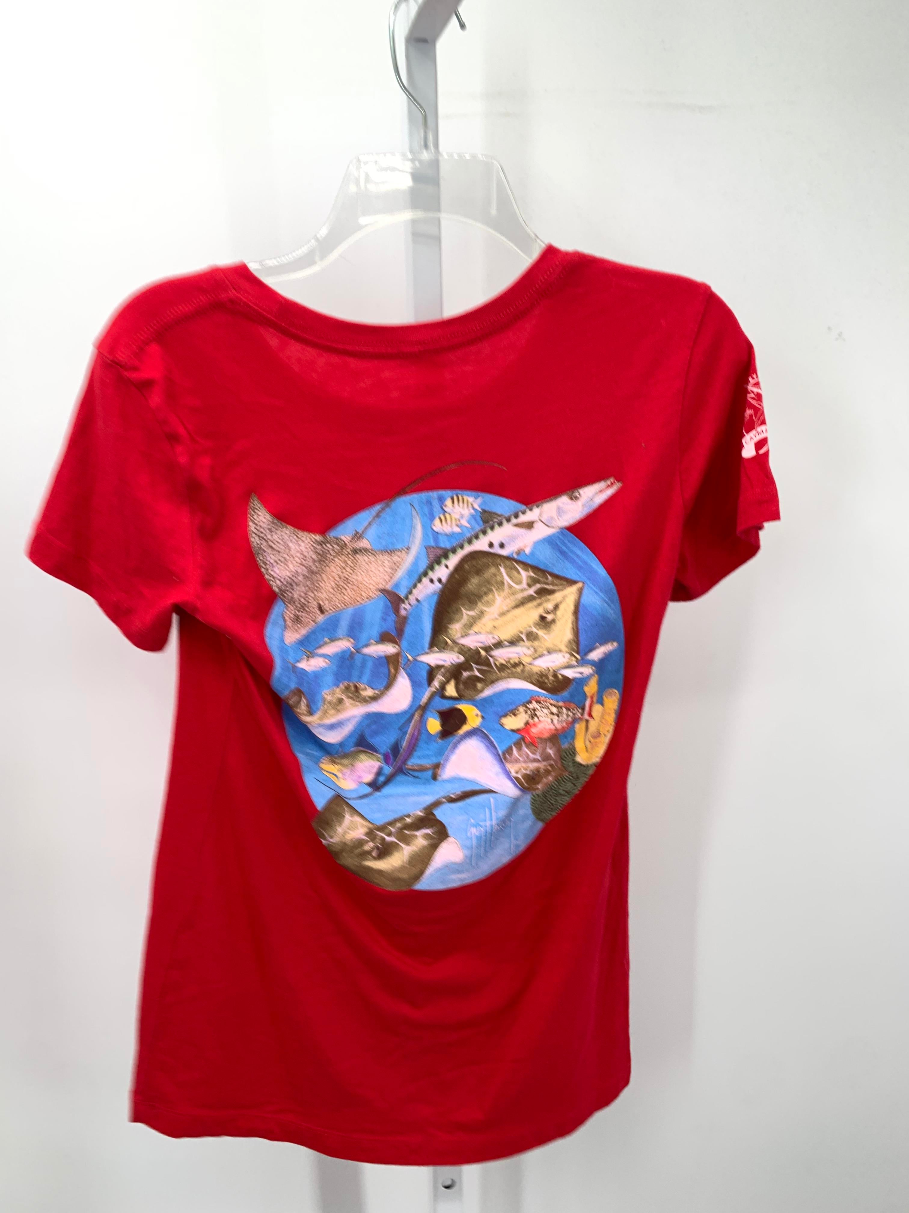 Size Large Juniors Short Sleeve Shirt