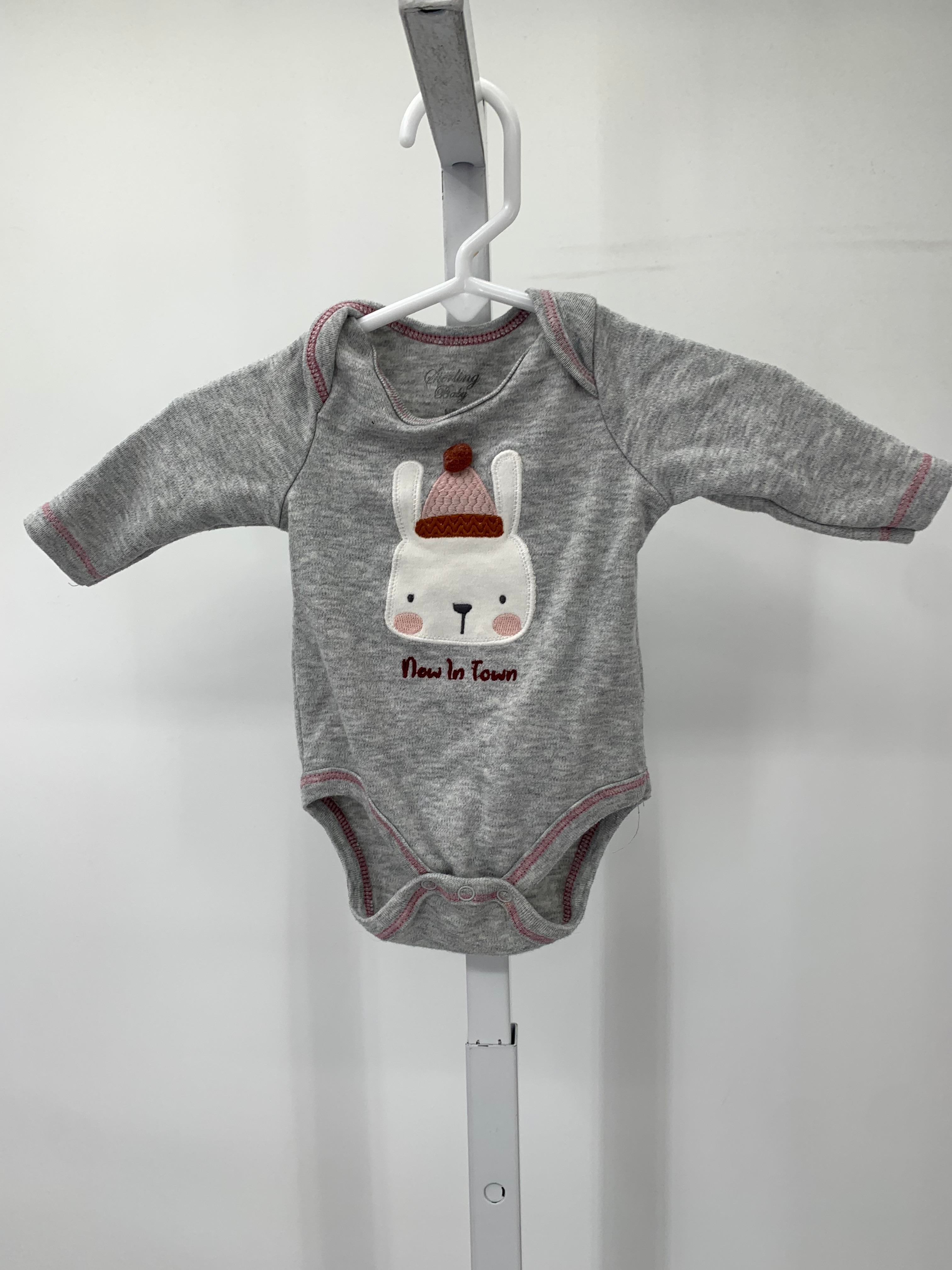 Sterling Baby Size Newborn Girls Long Sleeve Shirt