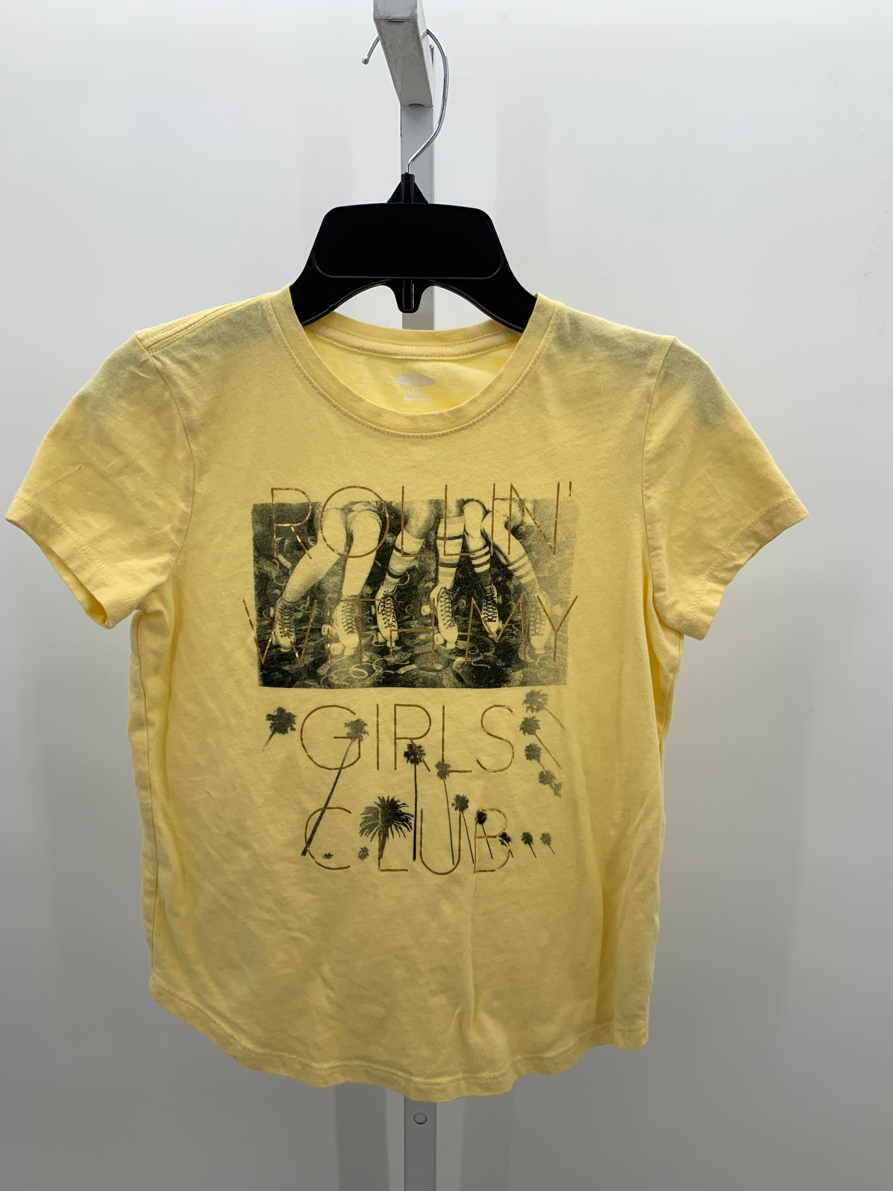 Old Navy Size 10-12 Girls Short Sleeve Shirt