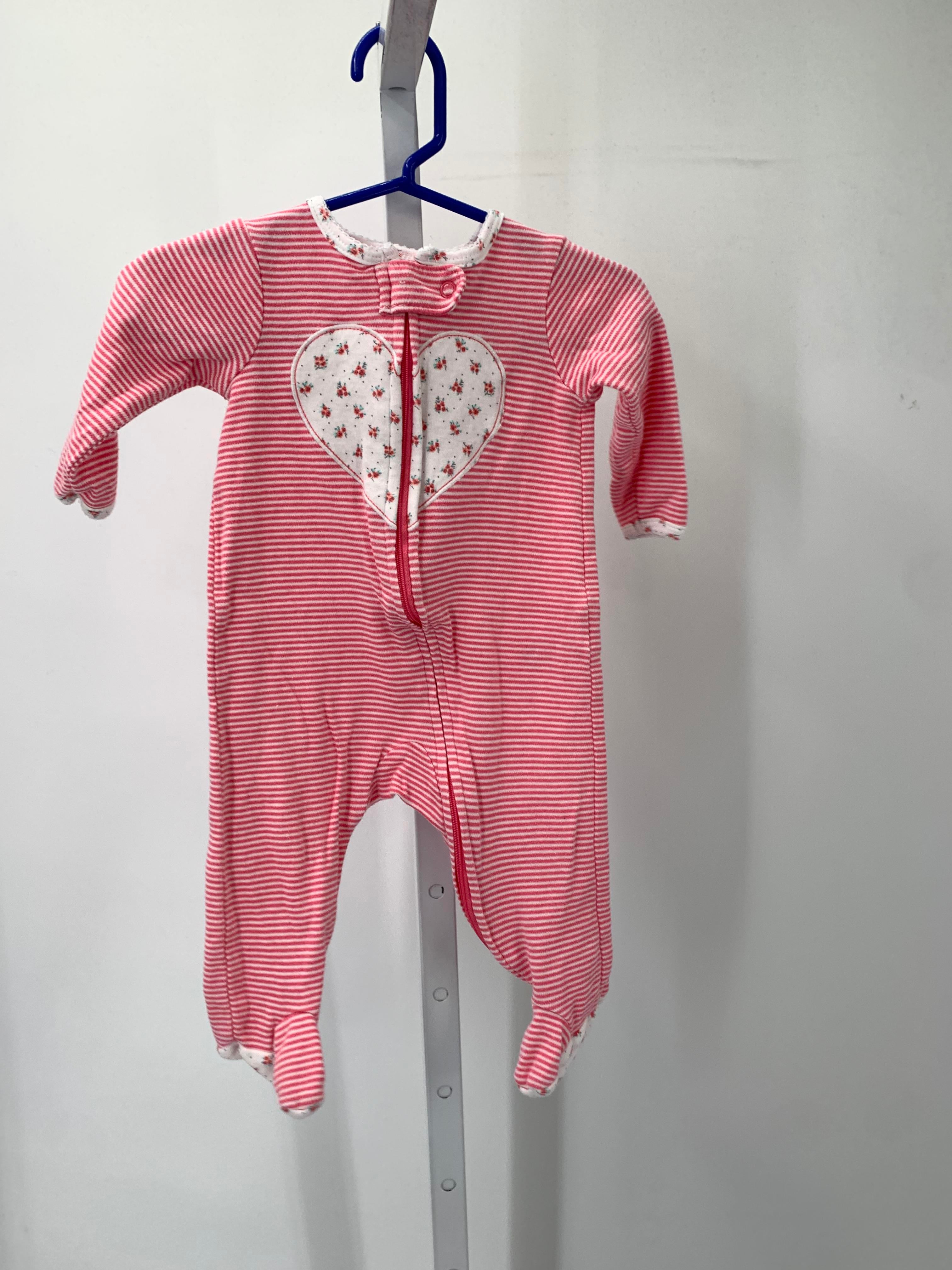 Carters Size 6 Months Girls Long Slv. Romper