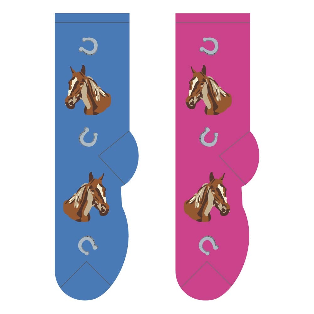 Horse Head Socks - New