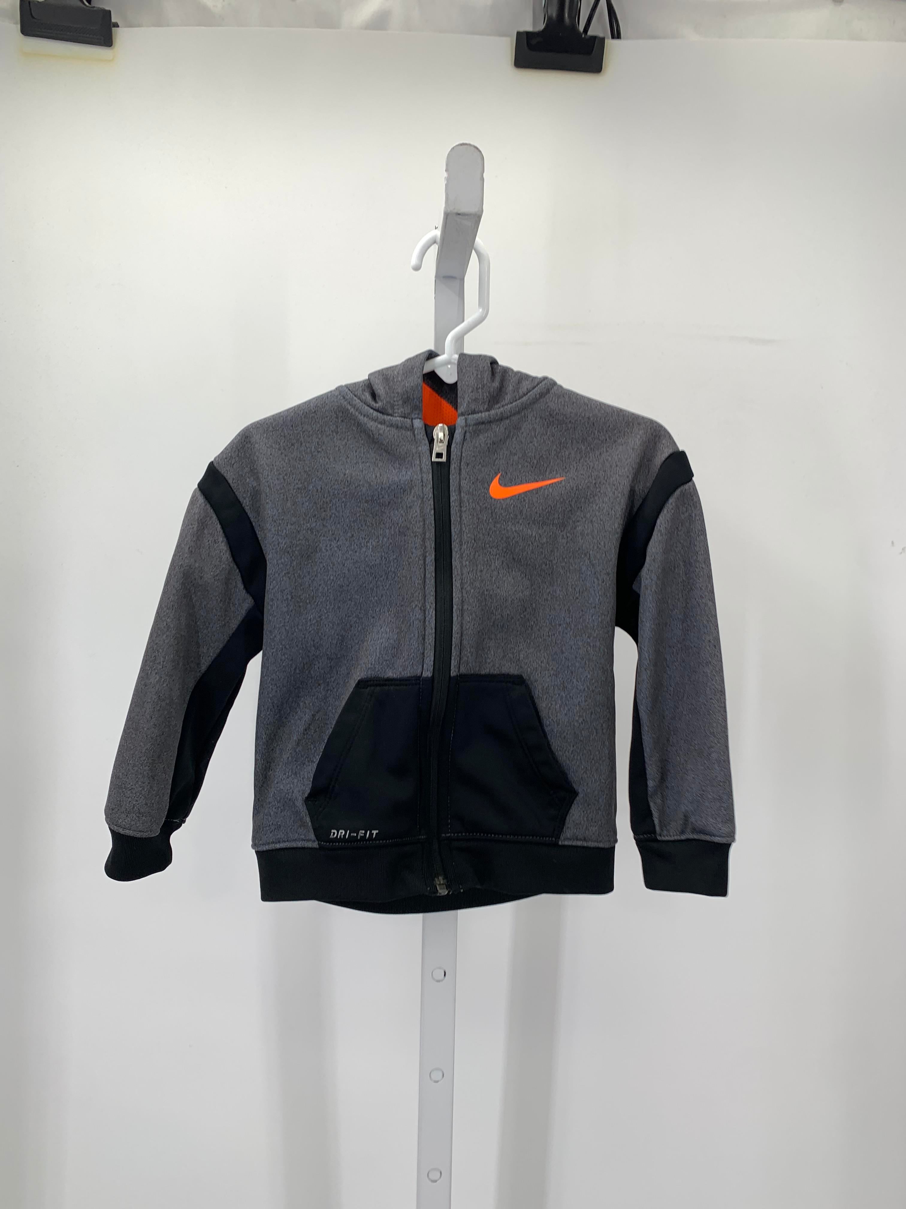 ORANGE HOODED ZIP