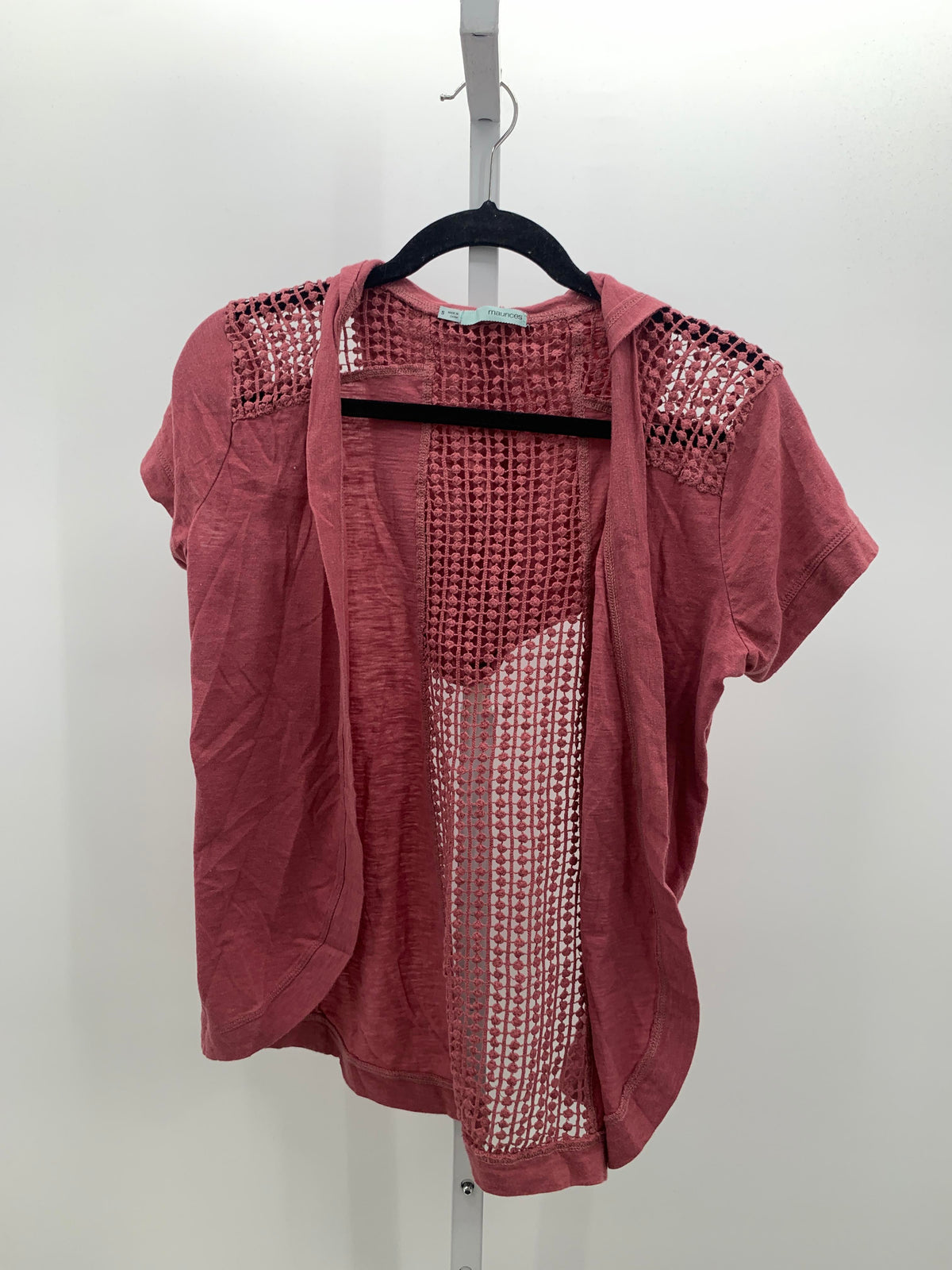 Maurices Size Small Misses Short Sleeve Shirt