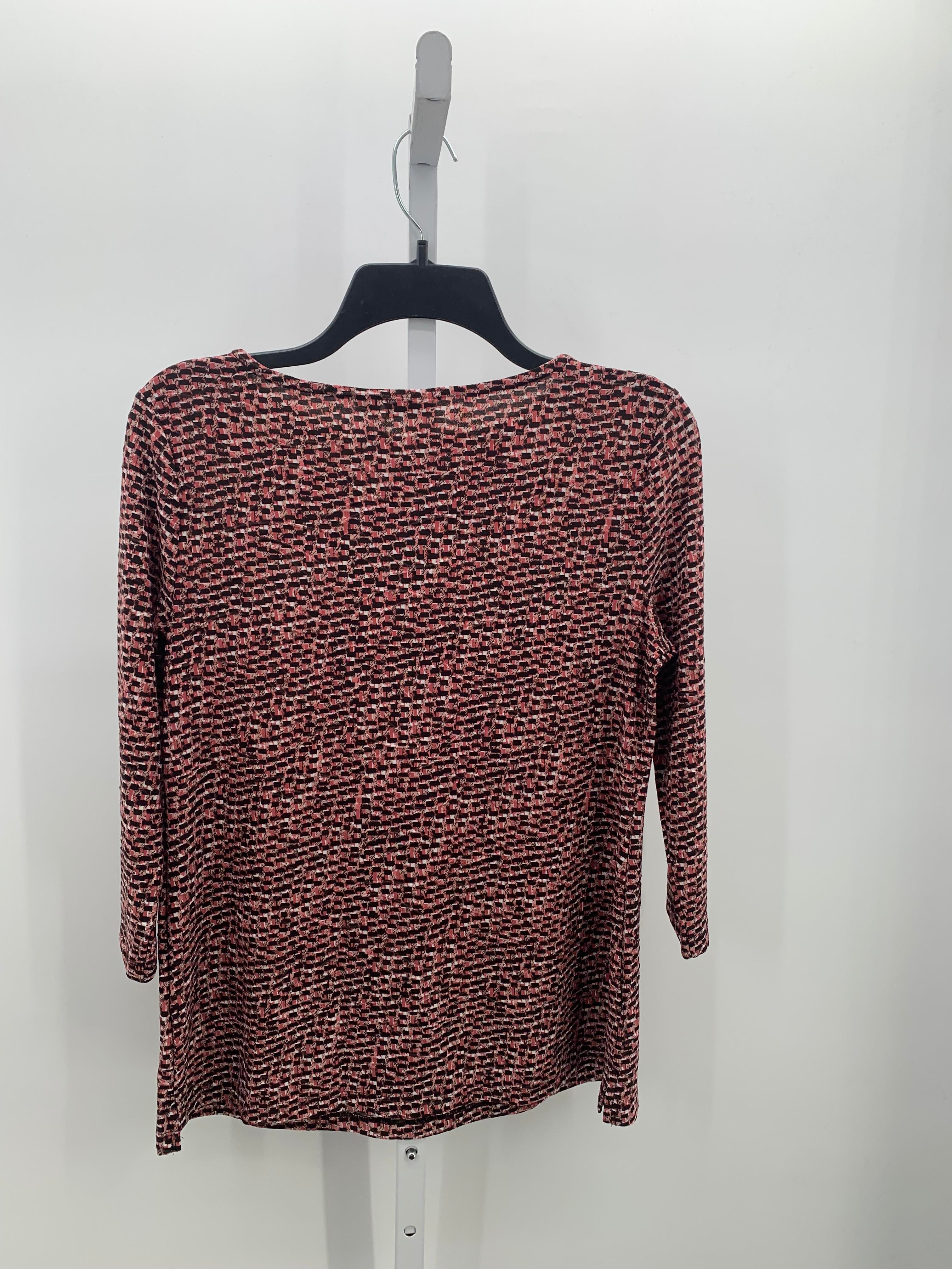 Croft & Barrow Size Small Misses 3/4 Sleeve Shirt