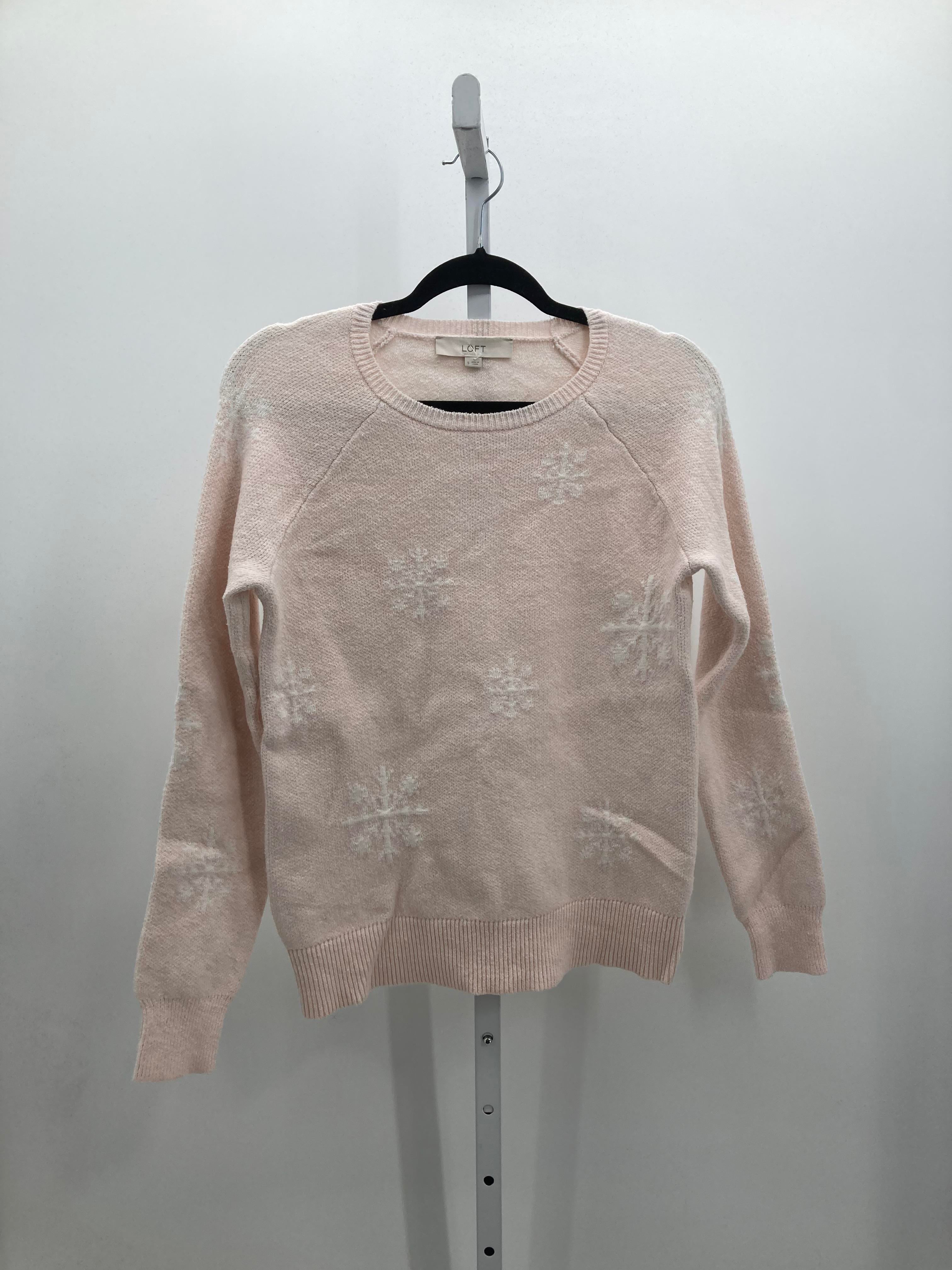 Loft Size Small Misses Long Slv Sweater
