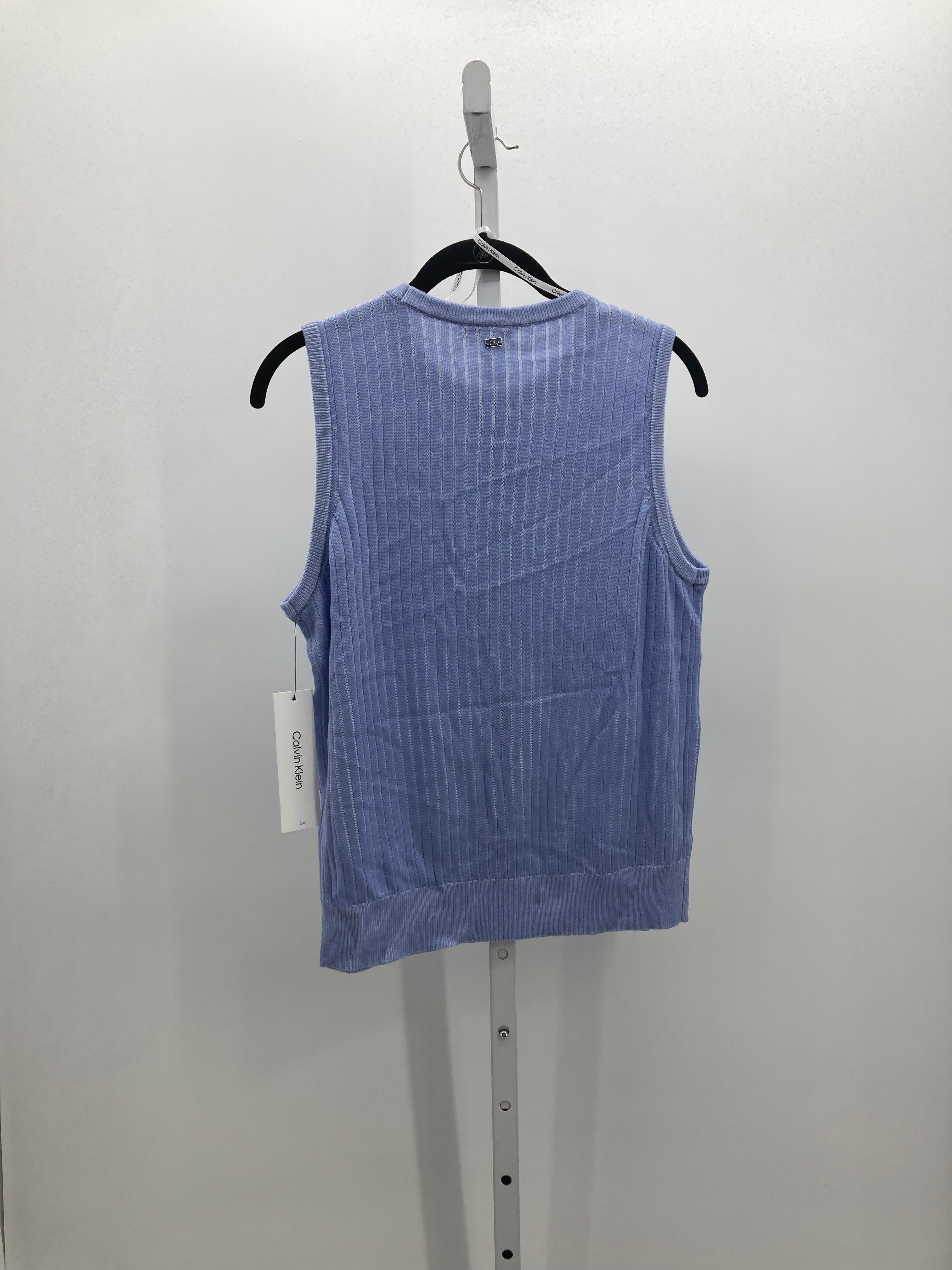 Calvin Klein Size Medium Misses Sleeveless Sweater