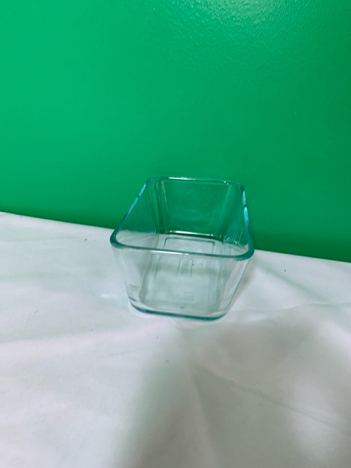 SMALL PYREX BREAD PAN.